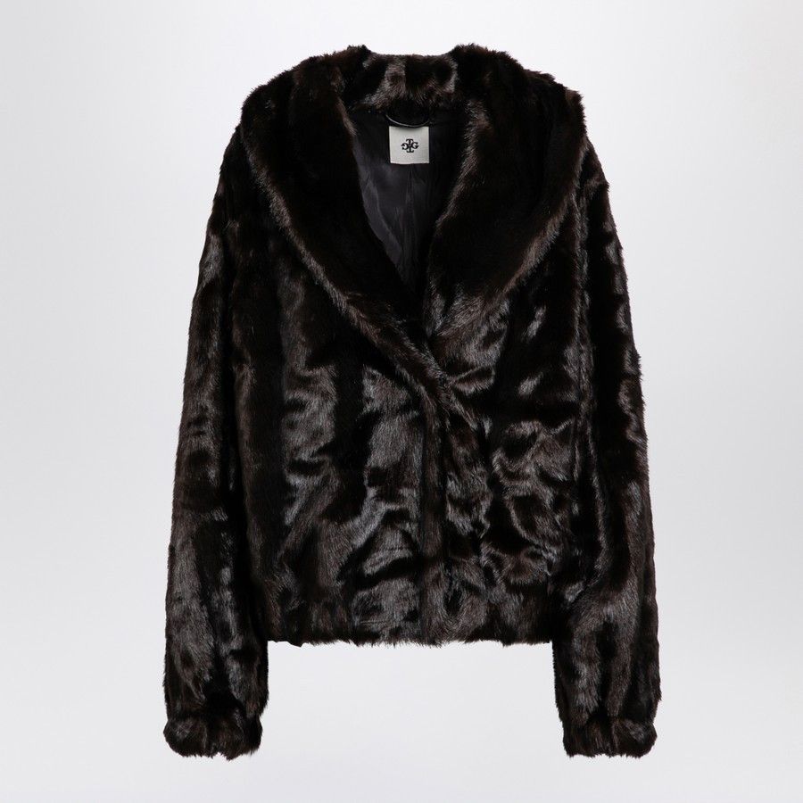 Other o1d2blof1024 Faux Fur Coat in Brown Size M / US 6-8 / IT 42-44 - 1 Thumbnail