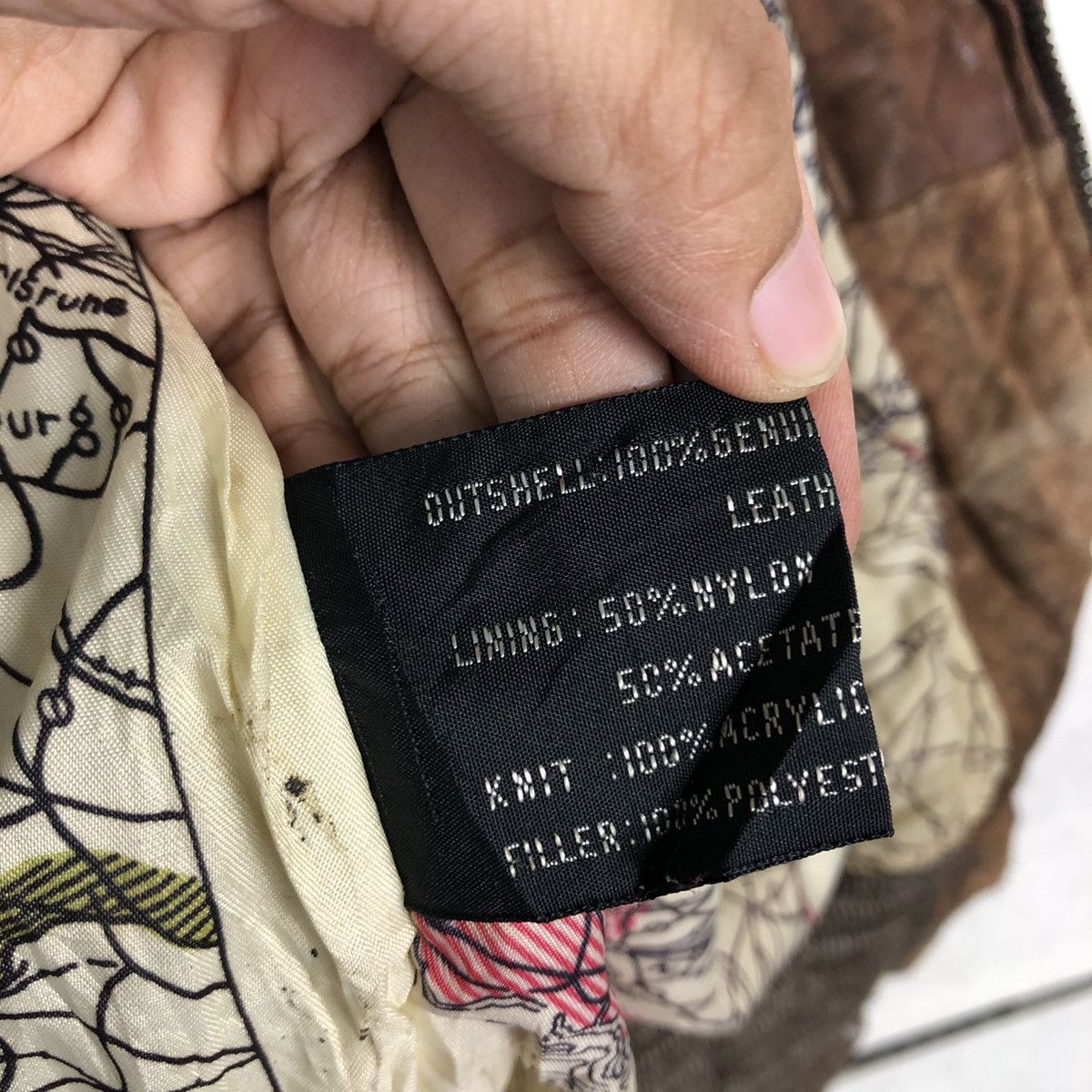 Vintage Vintage Military Type A-2 Flight Jacket Genuine Leather Usa Size US L / EU 52-54 / 3 - 20 Thumbnail