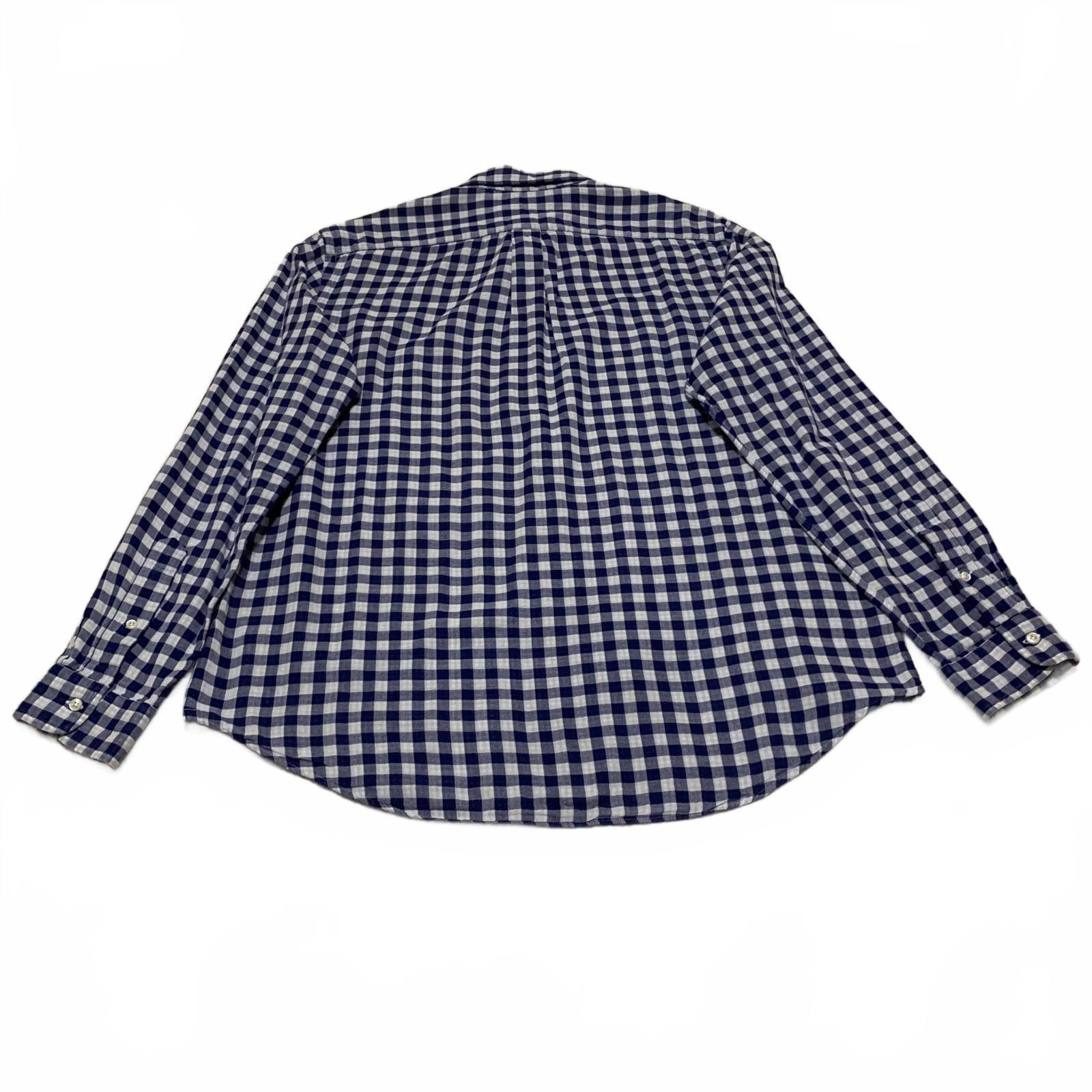 Polo Ralph Lauren Ralph Lauren Men's L Blue White Checkered Shirt Size US L / EU 52-54 / 3 - 2 Thumbnail