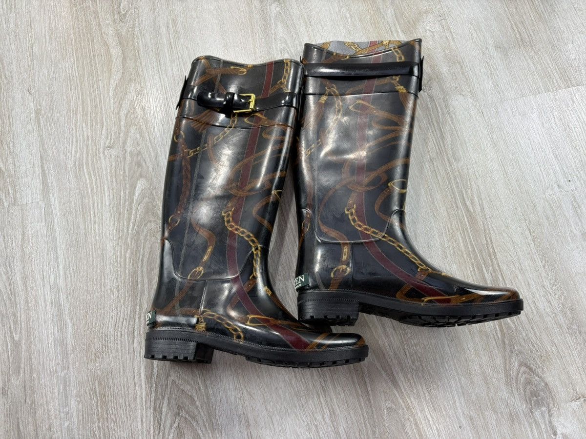 Lauren Ralph Lauren Womens Lauren Ralph Lauren Rainboot Size 5 Color Multicolor Size US 5 / IT 35 - 4 Thumbnail