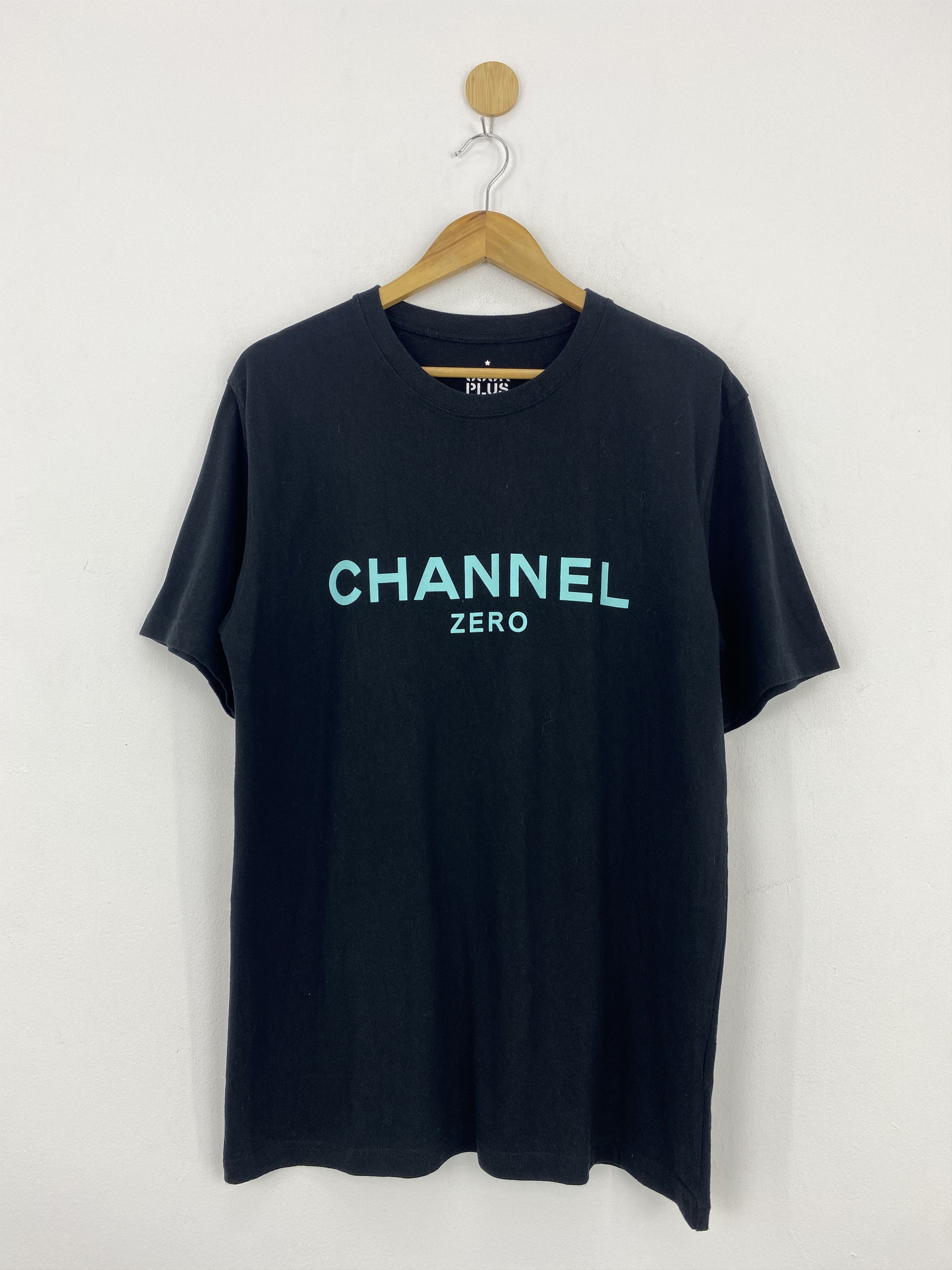 SSUR Ssur Plus Chanel Zero Crewneck T-Shirt TA0508 Size US XL / EU 56 / 4 - 1 Thumbnail