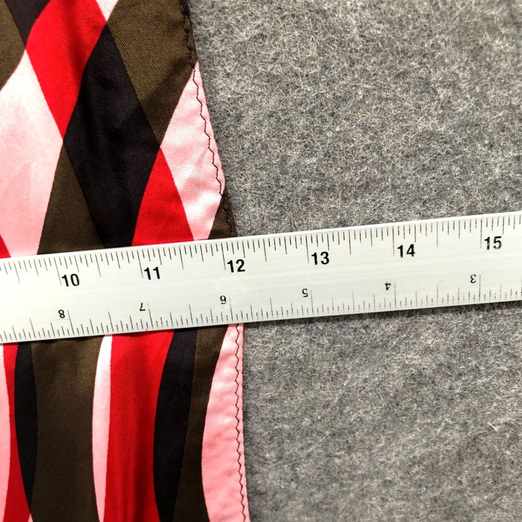 Talbots VINTAGE Talbots Scarf Womens 100% Silk Pink Red Wave Print Rectangle Shawl Silk Scarf Bohemian Floral Department Women Mens? Size ONE SIZE - 7 Thumbnail