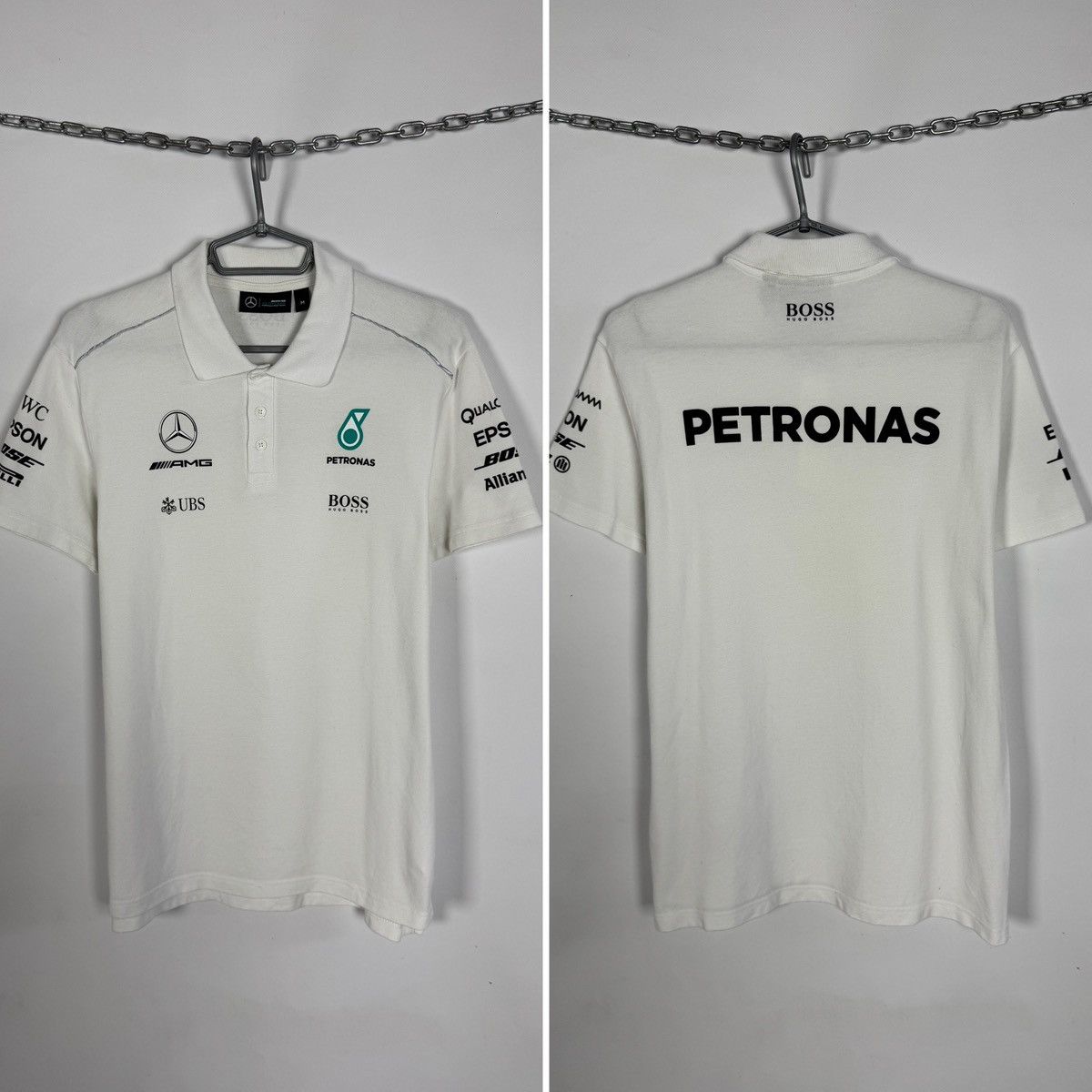 Mercedes-Benz Mercedes Benz AMG Petronas Formula One Team Racing Polo Sz M Size US M / EU 48-50 / 2 - 1 Thumbnail