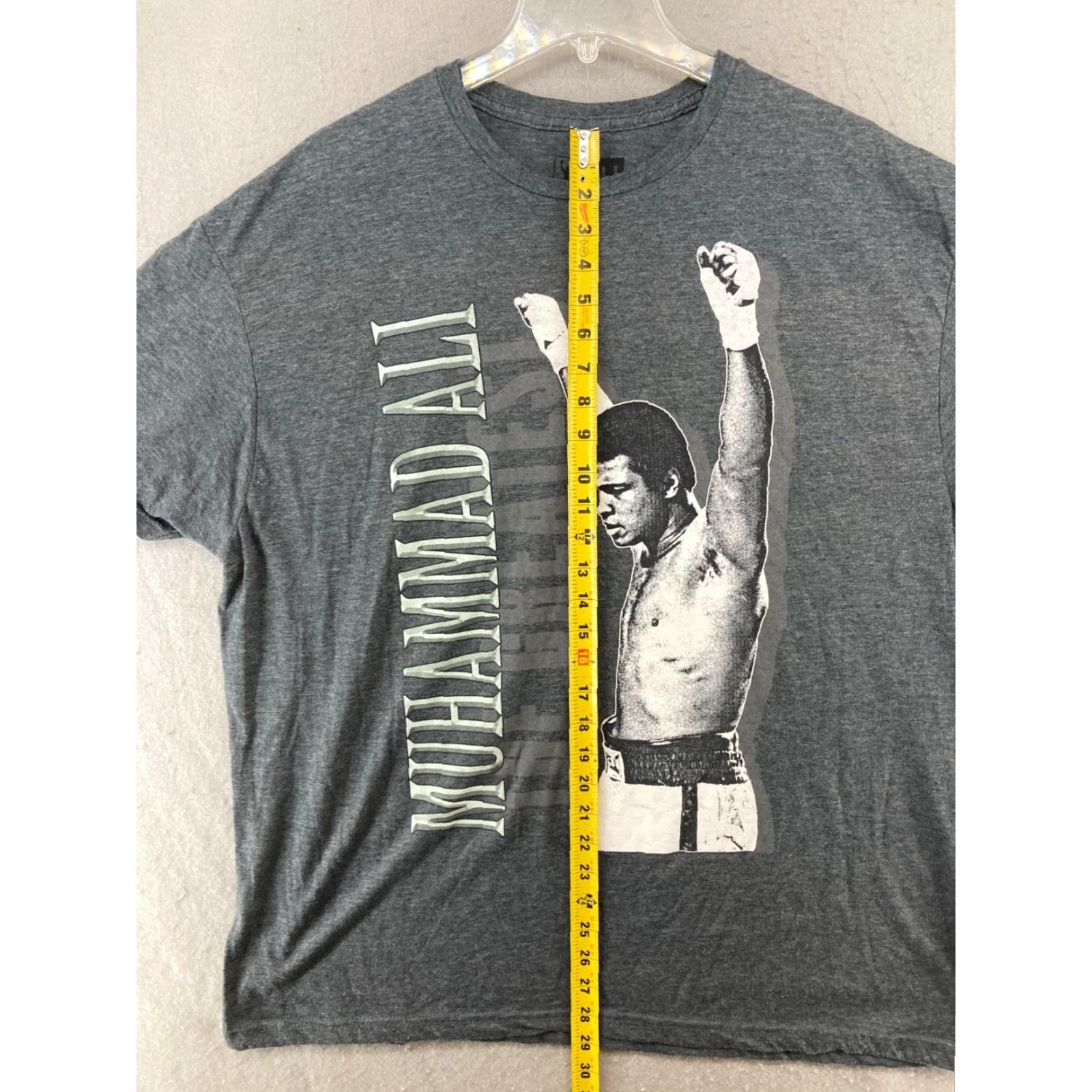 Vintage Muhammad Ali Shirt Mens 2XL Gray Size US XXL / EU 58 / 5 - 3 Thumbnail