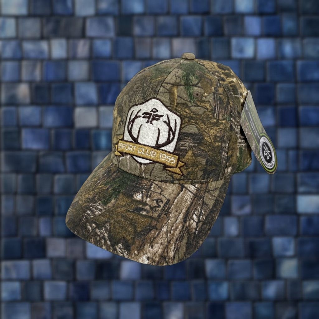 Vintage Sport Club 1955 Winchester Embroidered Realtree Camo Signatures Hat Cap NEW Size ONE SIZE - 1 Thumbnail