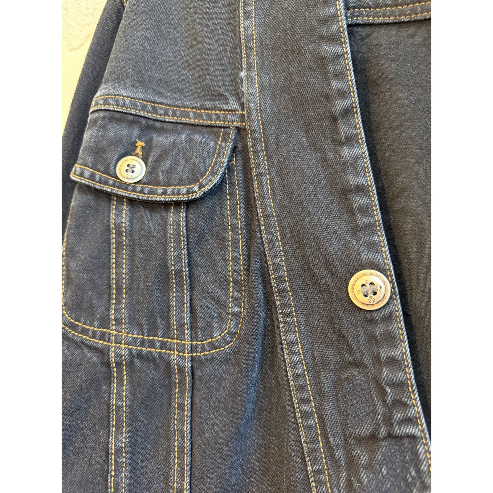 Greg Lauren Greg Lauren SAMPLE Denim Kimono Studio Jacket Size US M / EU 48-50 / 2 - 3 Thumbnail