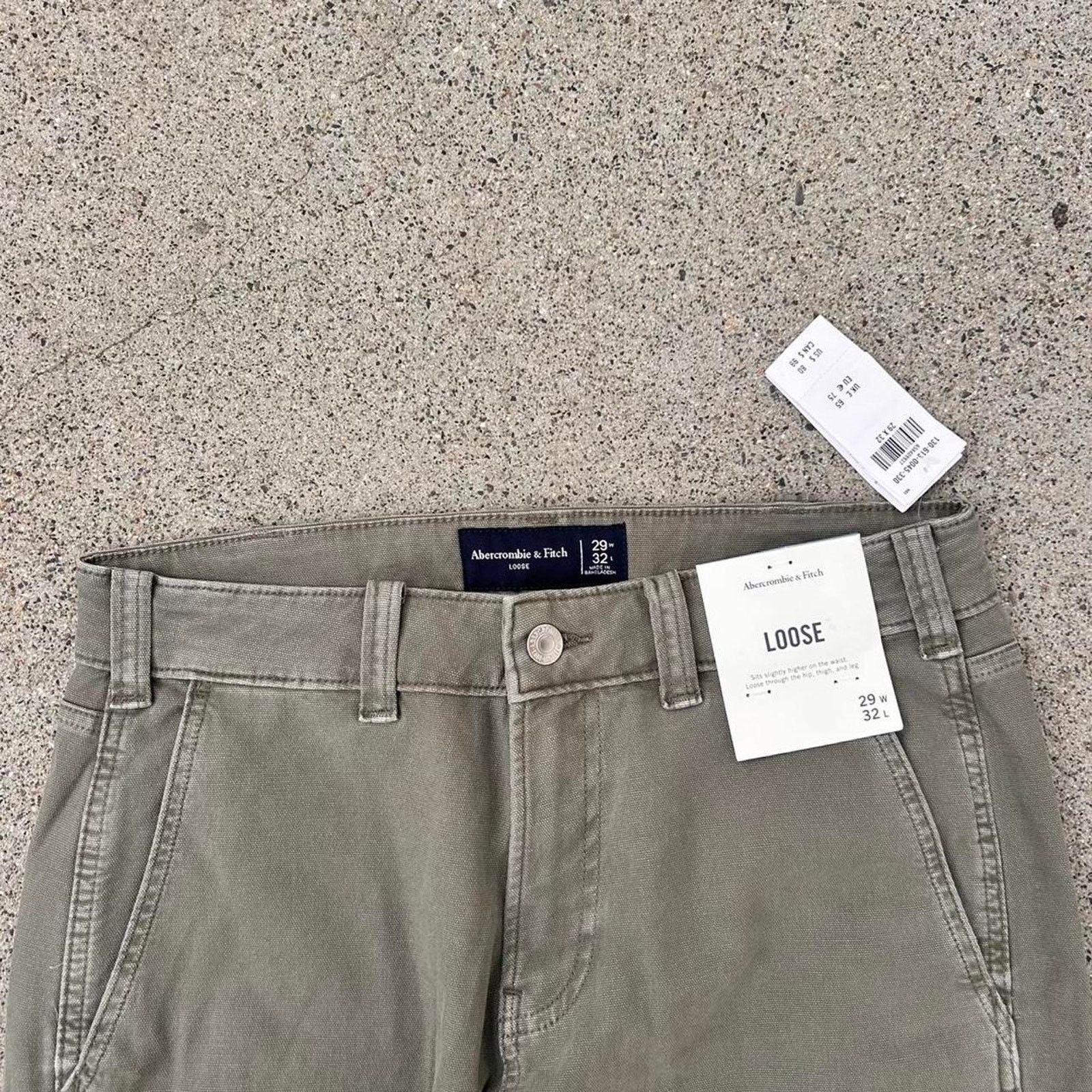 Abercrombie & Fitch Abercrombie and fitch loose pants brand new with tags Size US 29 - 1 Thumbnail