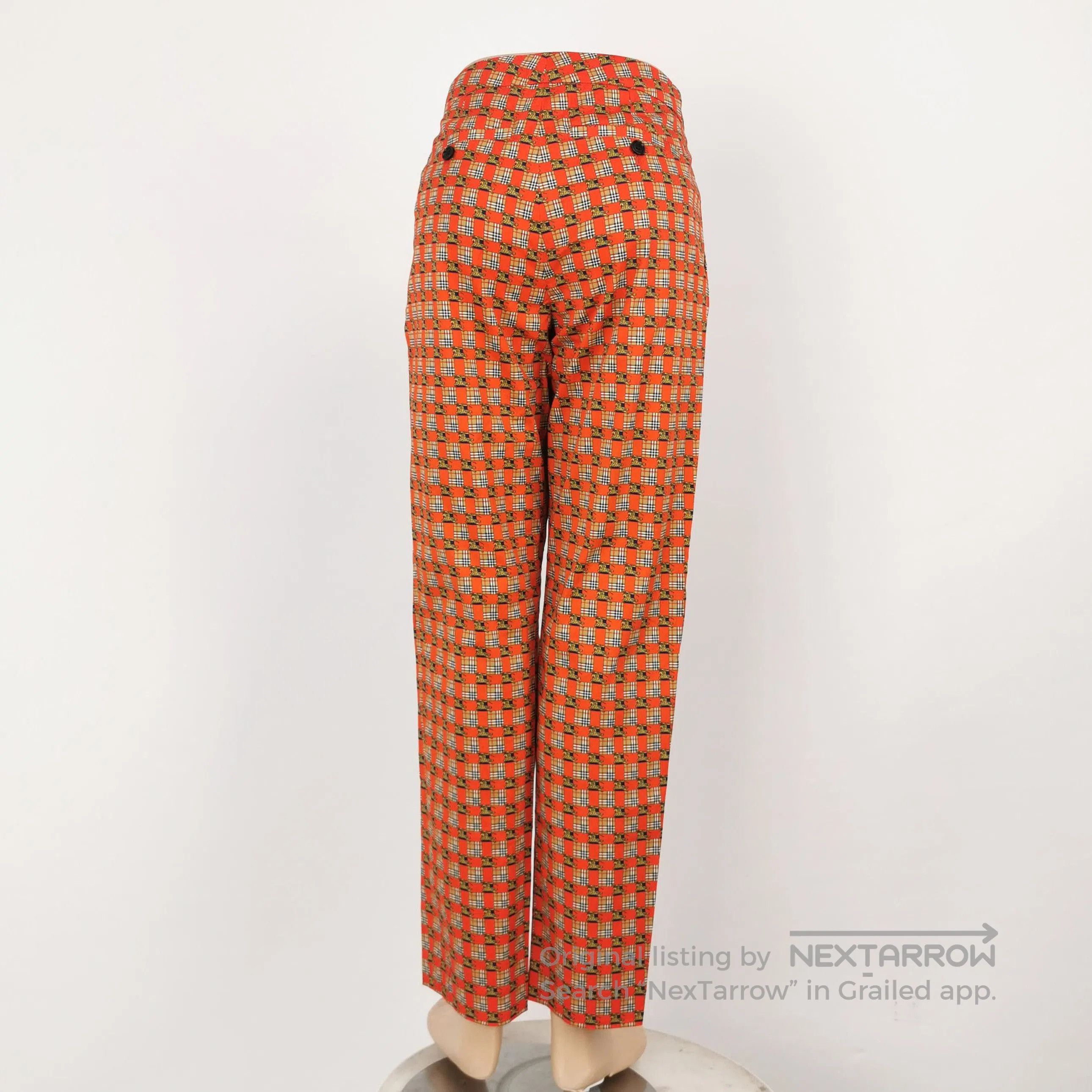 Burberry Burberry Cotton Check Straight. Size US 36 / EU 52 - 3 Thumbnail
