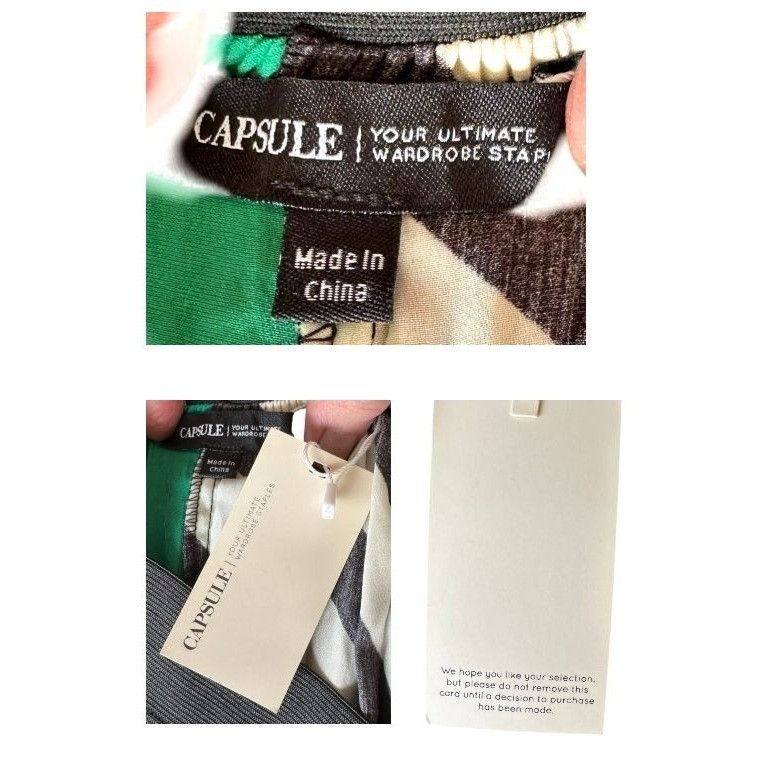 Other NWT Capsule Simply Be Skirt Size 16 Stretch Waist Pleated Fl Size 38" / US 16 / IT 52 - 12 Thumbnail