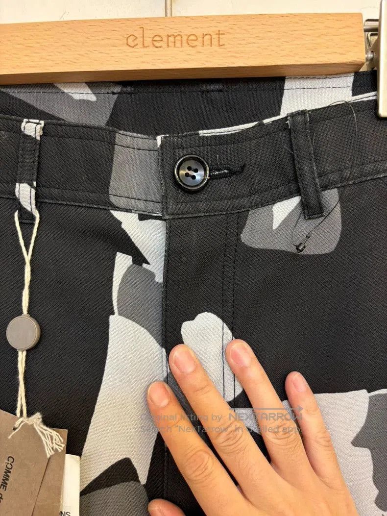 Comme des Garcons Comme des Garçons Homme Plus Printed Pants. Size US 34 / EU 50 - 2 Thumbnail