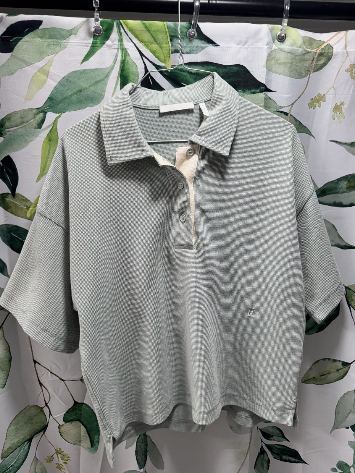 Helmut Lang Helmut Lang Waffle-knit Polo Size US S / EU 44-46 / 1 - 1 Thumbnail