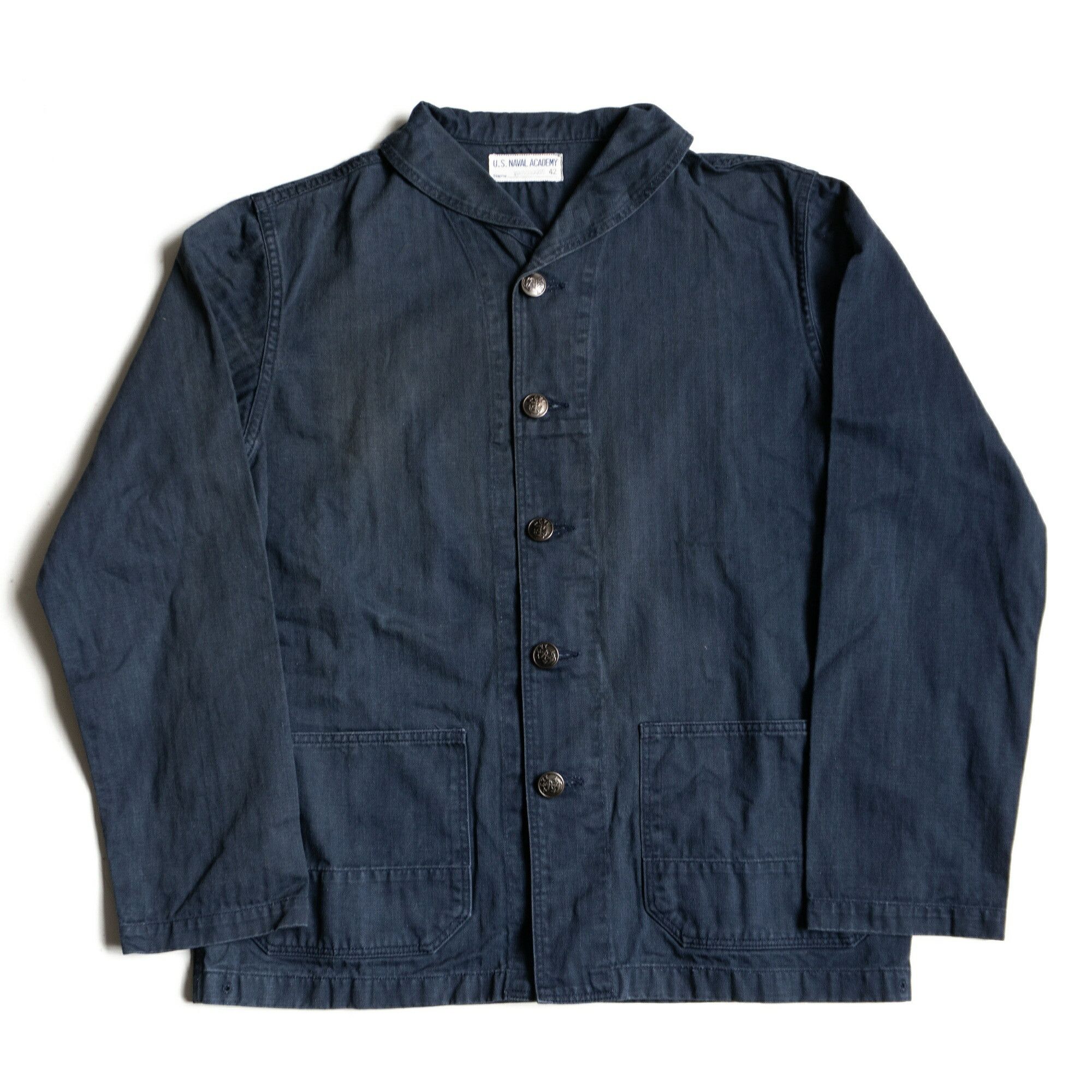 Warehouse Warehouse Herringbone Chore Jacket Size 42 Size US XL / EU 56 / 4 - 1 Thumbnail
