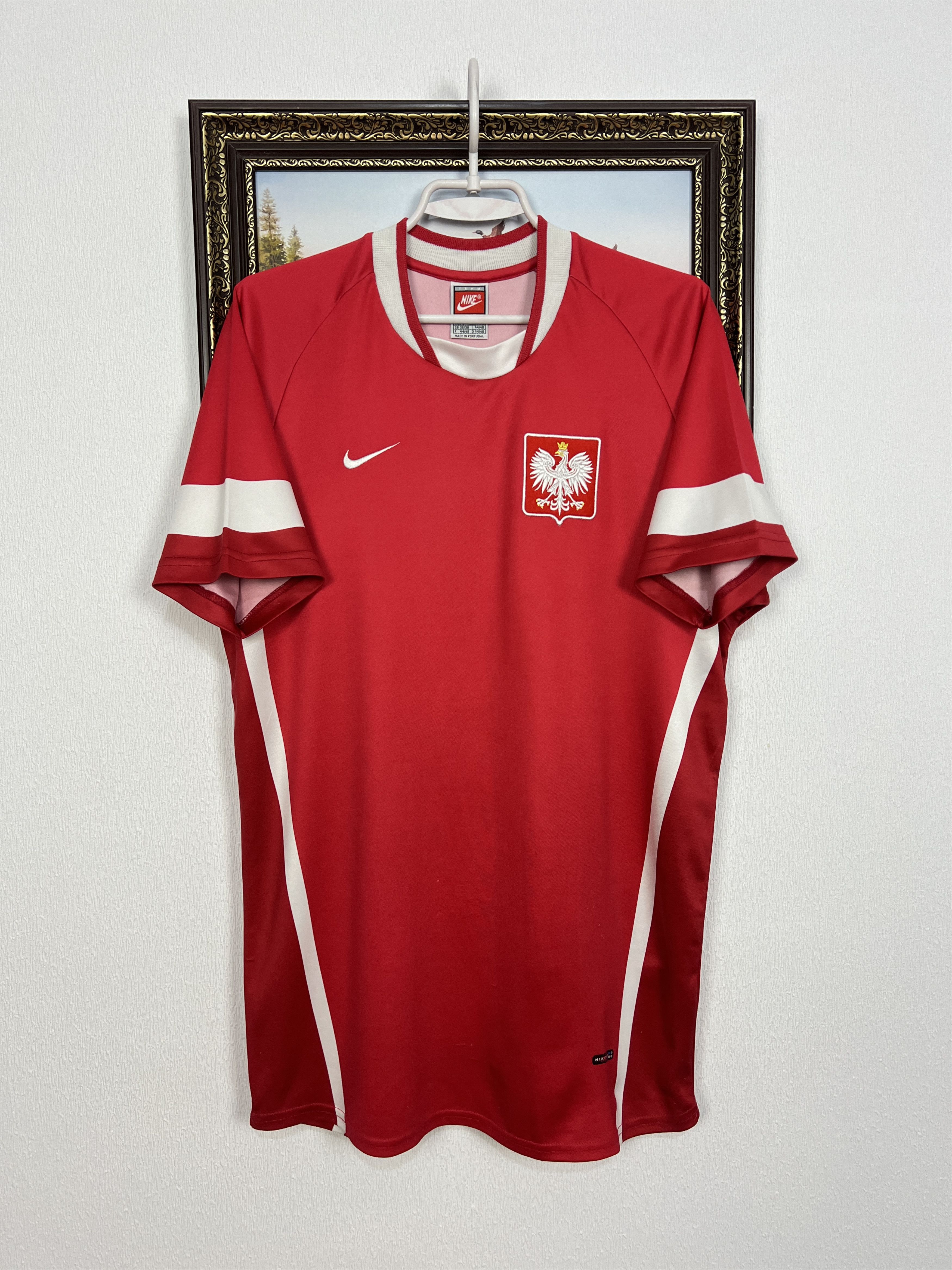 Nike Poland Away football shirt Soccer Jersey National Trikot Size US S / EU 44-46 / 1 - 1 Thumbnail