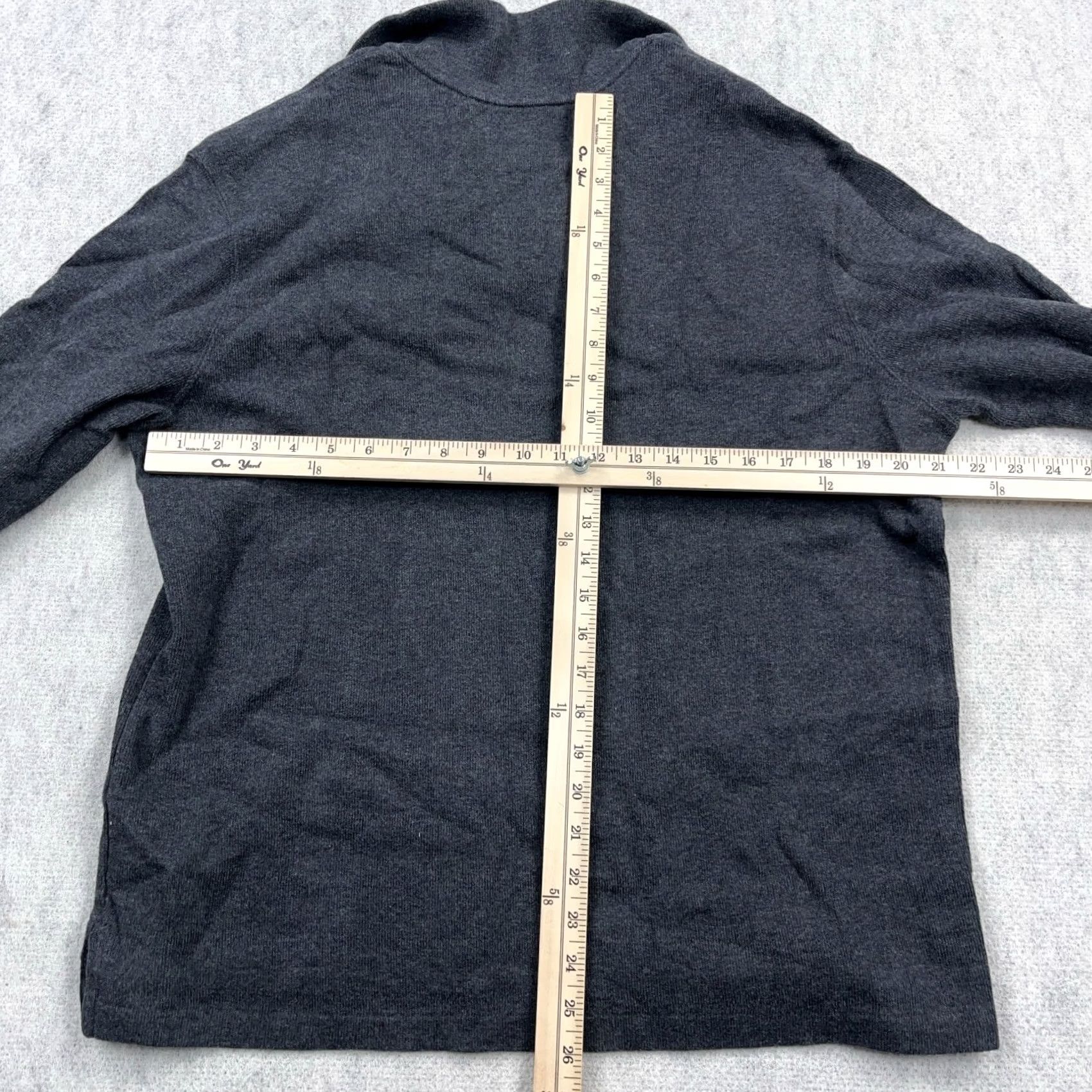 Polo Ralph Lauren Polo Ralph Lauren Sweater Men L Gray Pullover 1/4 Zip Mock Neck Solid Knit Logo Embroidered Vintage? No Size US L / EU 52-54 / 3 - 5 Thumbnail