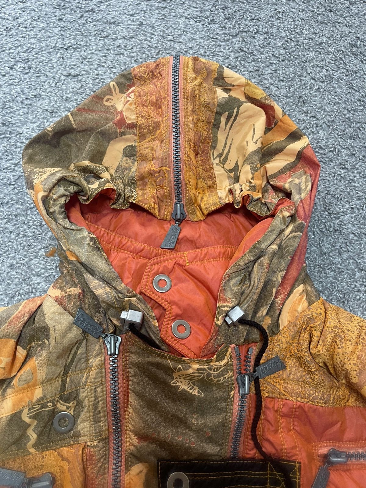 Vintage VINTAGE Y2K RETRO L-AGRESSION RARE ANORAK JACKET SIZE M-L Size US L / EU 52-54 / 3 - 14 Thumbnail