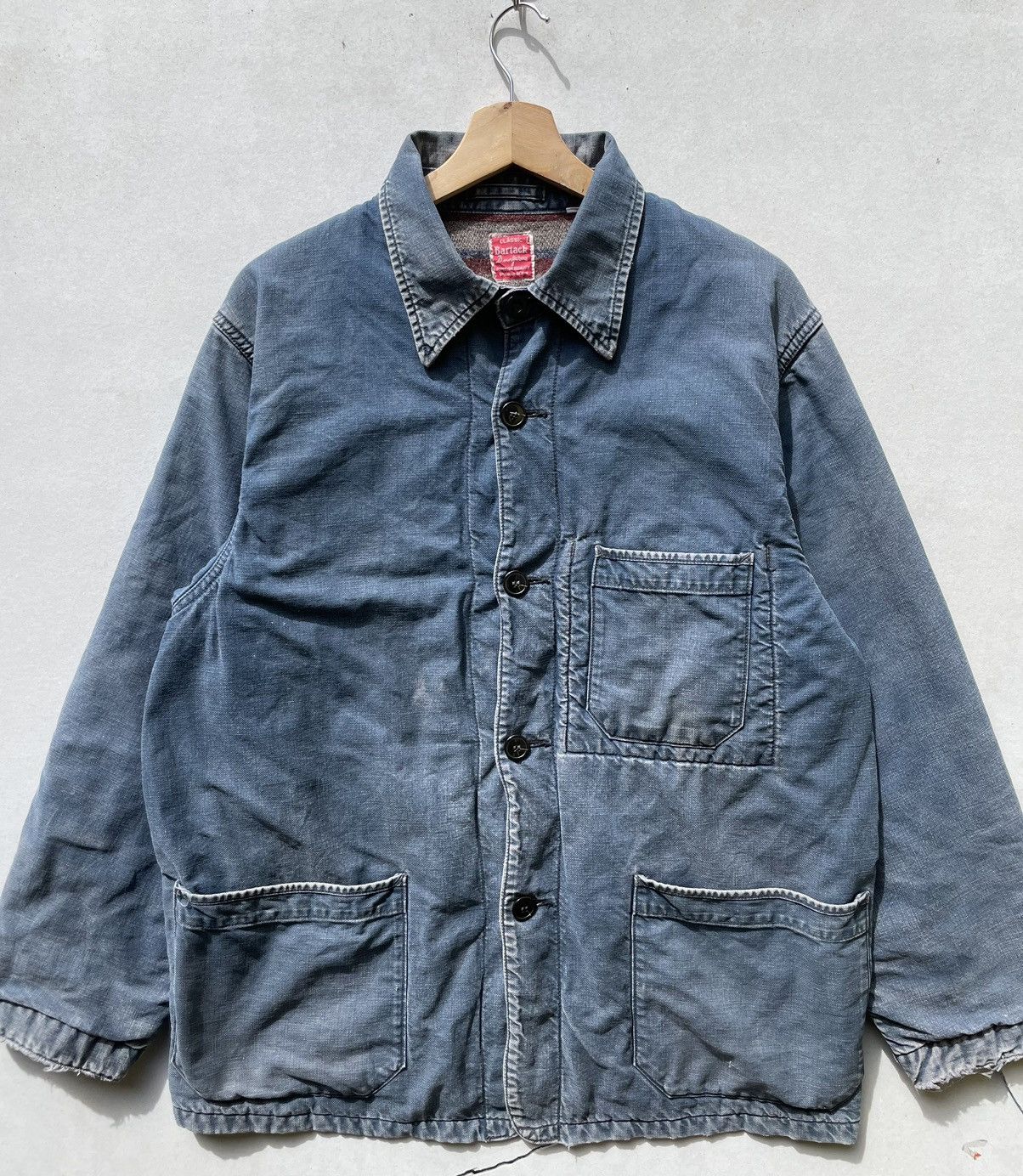 Vintage 🔥Accept Binding Offer🔥 Vintage CLASSIC Bartack Denim Jacket Size US M / EU 48-50 / 2 - 5 Thumbnail