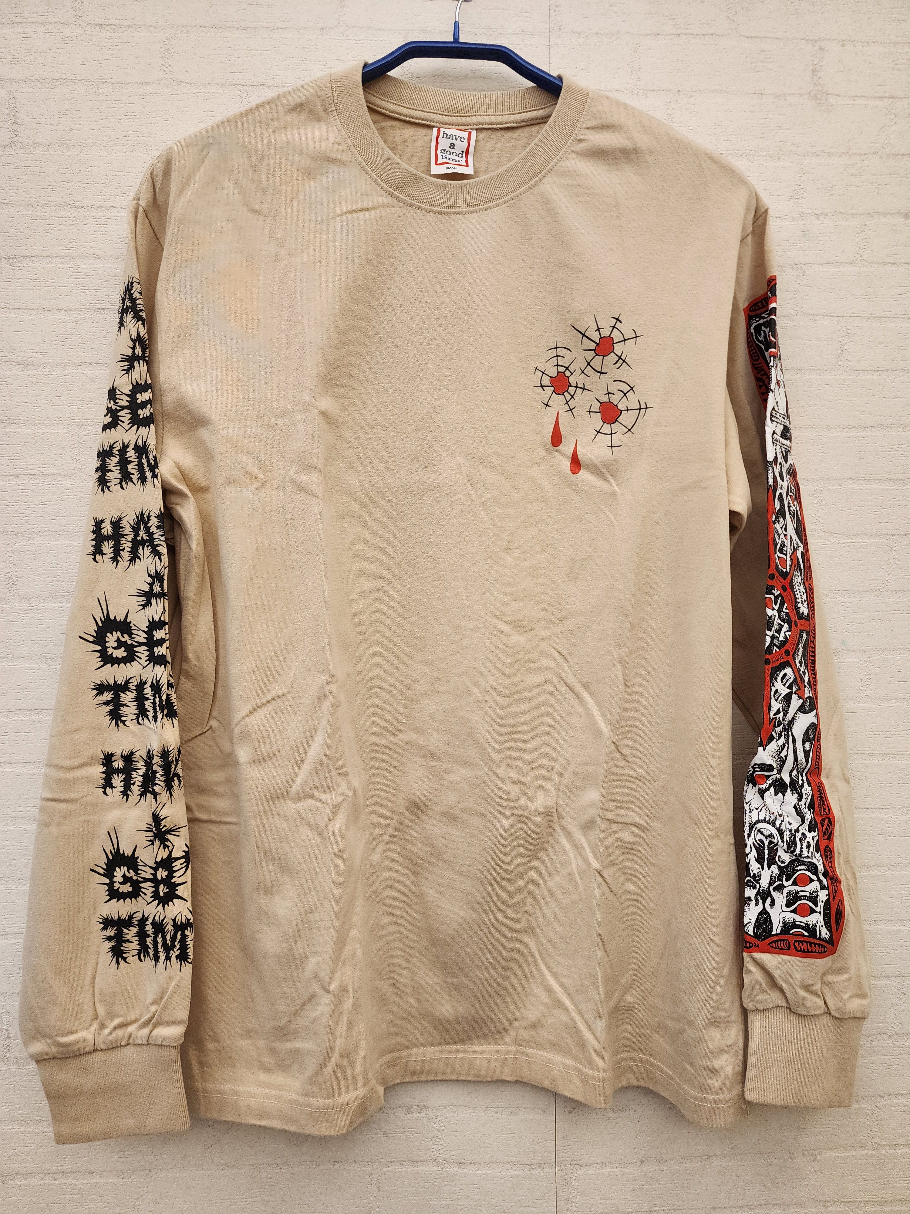 Have A Good Time Bullet Hole T-Shirt Size US S / EU 44-46 / 1 - 1 Thumbnail