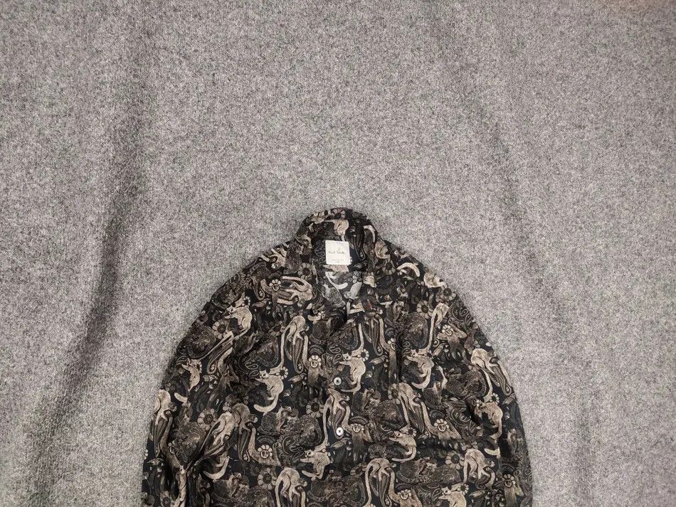 Paul Smith Paul Smith Mainline Monkey pattern Button long sleeve Shirt Size US S / EU 44-46 / 1 - 1 Thumbnail
