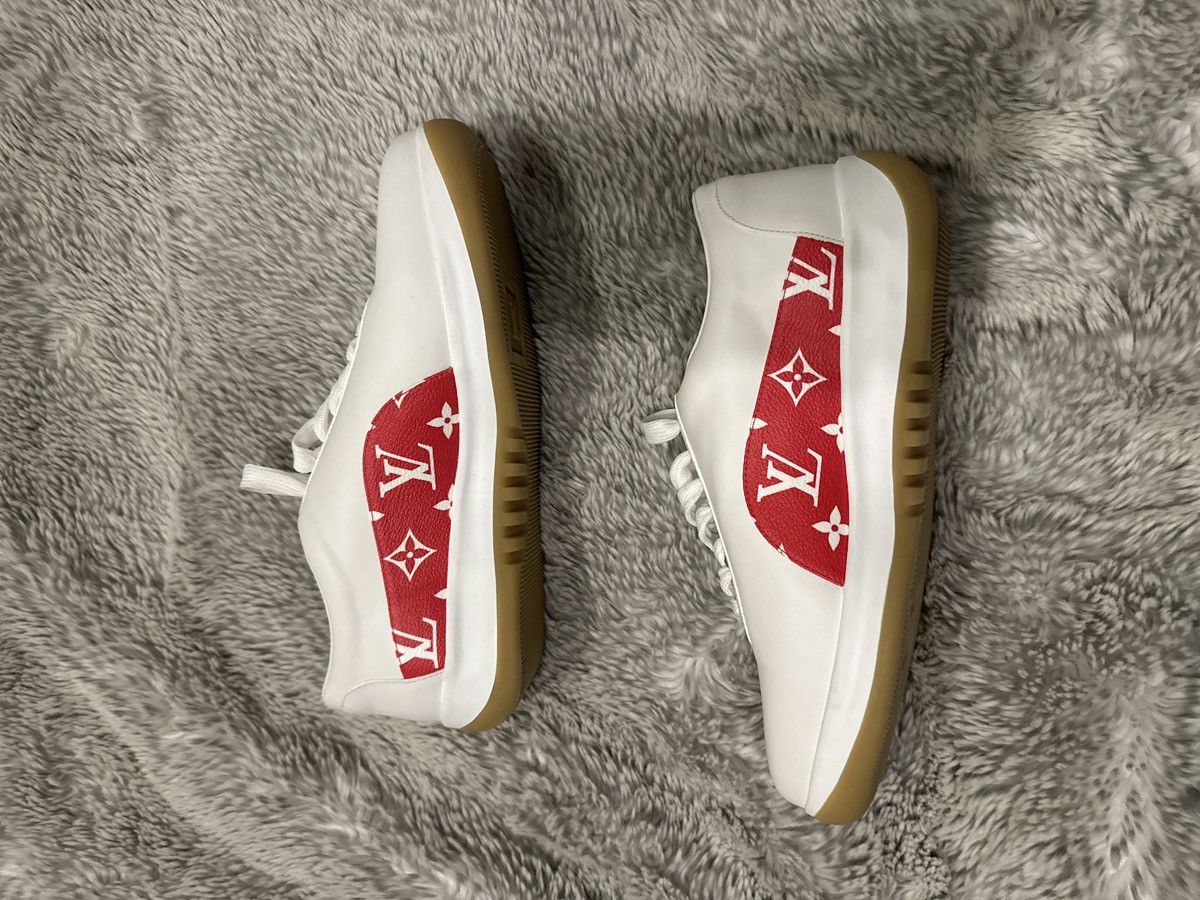 Louis Vuitton × Supreme Louis Vuitton x Supreme Run Away Sneaker Size US 7.5 / EU 40-41 - 1 Thumbnail