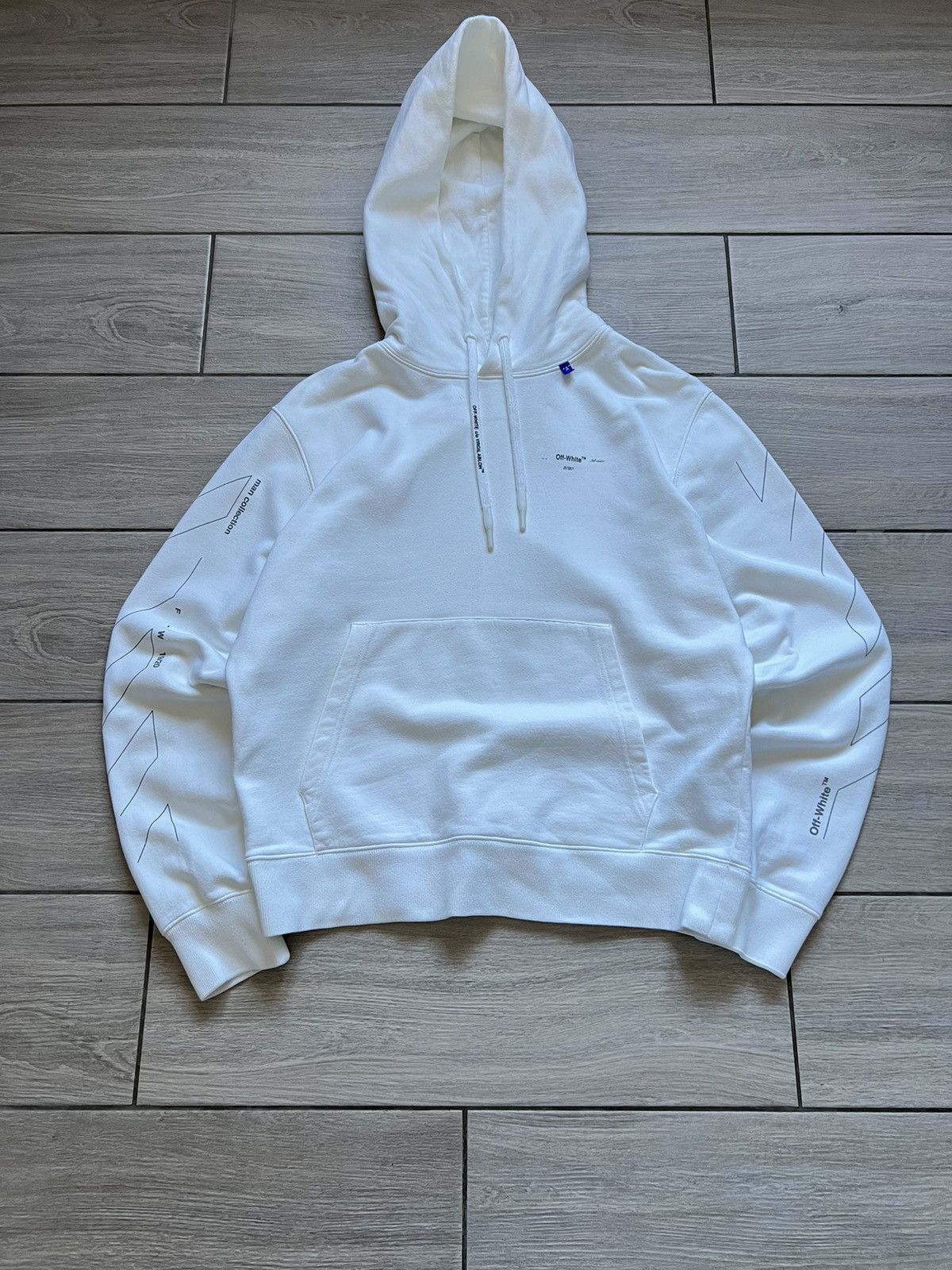 Off-White Off White Hoodie Rare Laxury Size US M / EU 48-50 / 2 - 6 Thumbnail
