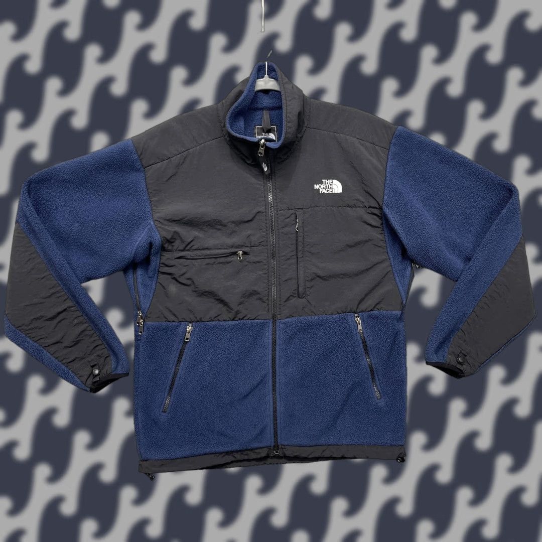 The North Face VINTAGE The North Face Retro Denali Jacket Mens M Navy Blue Polartec Fleece A193 Size US M / EU 48-50 / 2 - 1 Thumbnail