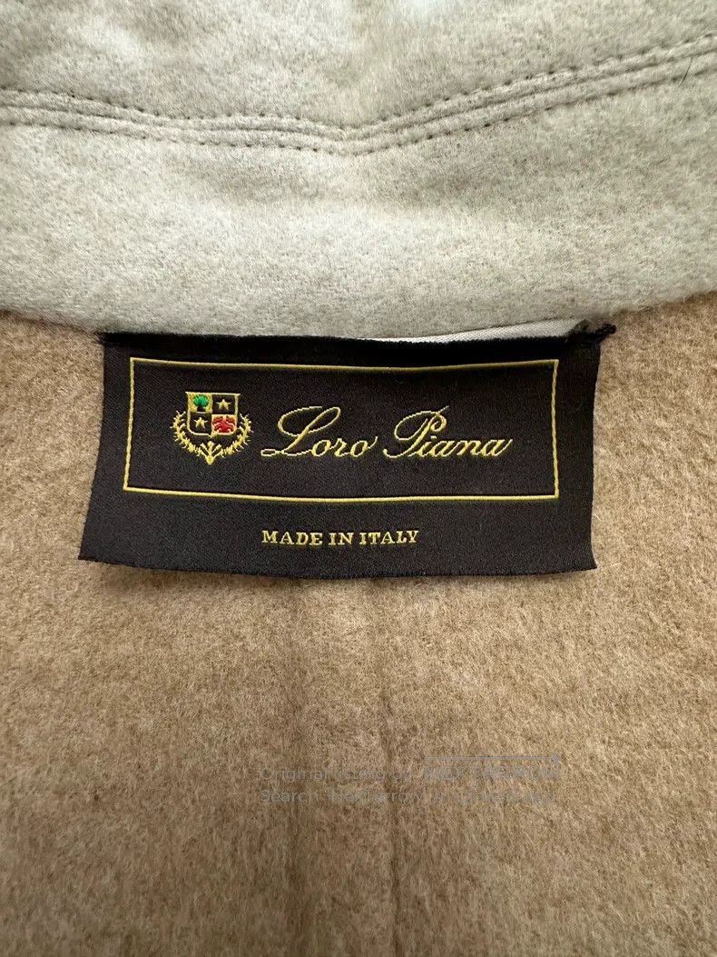 Loro Piana Loro Piana Cashmere single-breasted wool coat, oatmeal col Size XS / US 0-2 / IT 36-38 - 7 Thumbnail