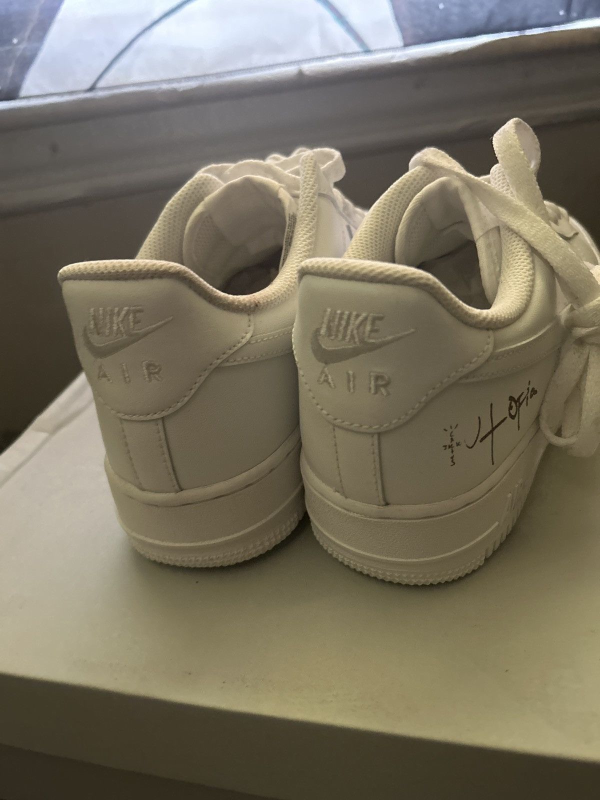 Nike × Travis Scott Utopia Air Force 1 Size US 9.5 / EU 42-43 - 4 Thumbnail