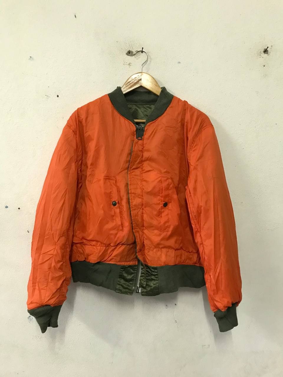 Vintage JACKET FLYER'S MAN INTERMEDIATE MA-1 Size US L / EU 52-54 / 3 - 3 Thumbnail