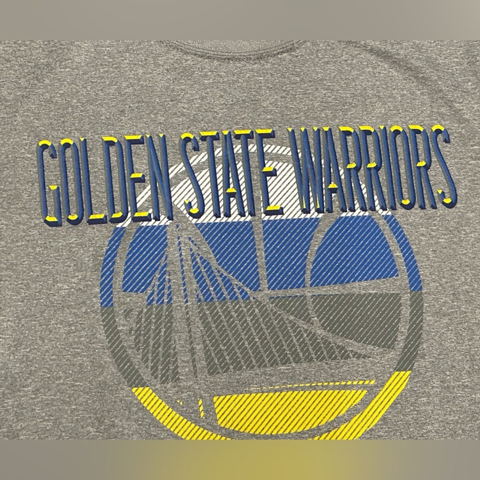 NBA NBA Golden State Warriors Large Gray T Shirt #30 Curry Size US L / EU 52-54 / 3 - 5 Thumbnail