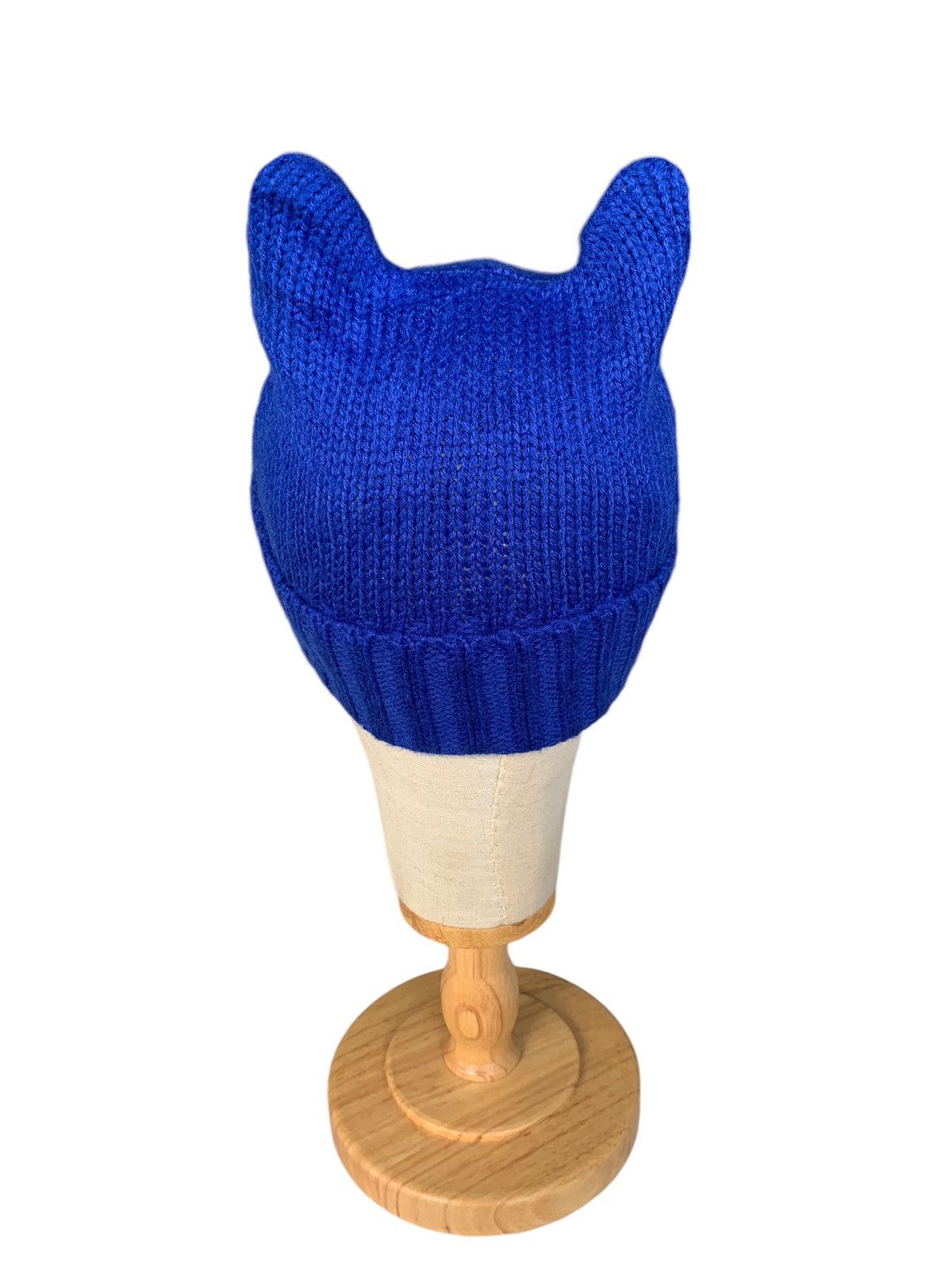 Japanese Brand × Kapital × Vintage Devil Horn Blue Japanese Rare Knit Beanie hats☠️☠️ Size ONE SIZE - 8 Thumbnail
