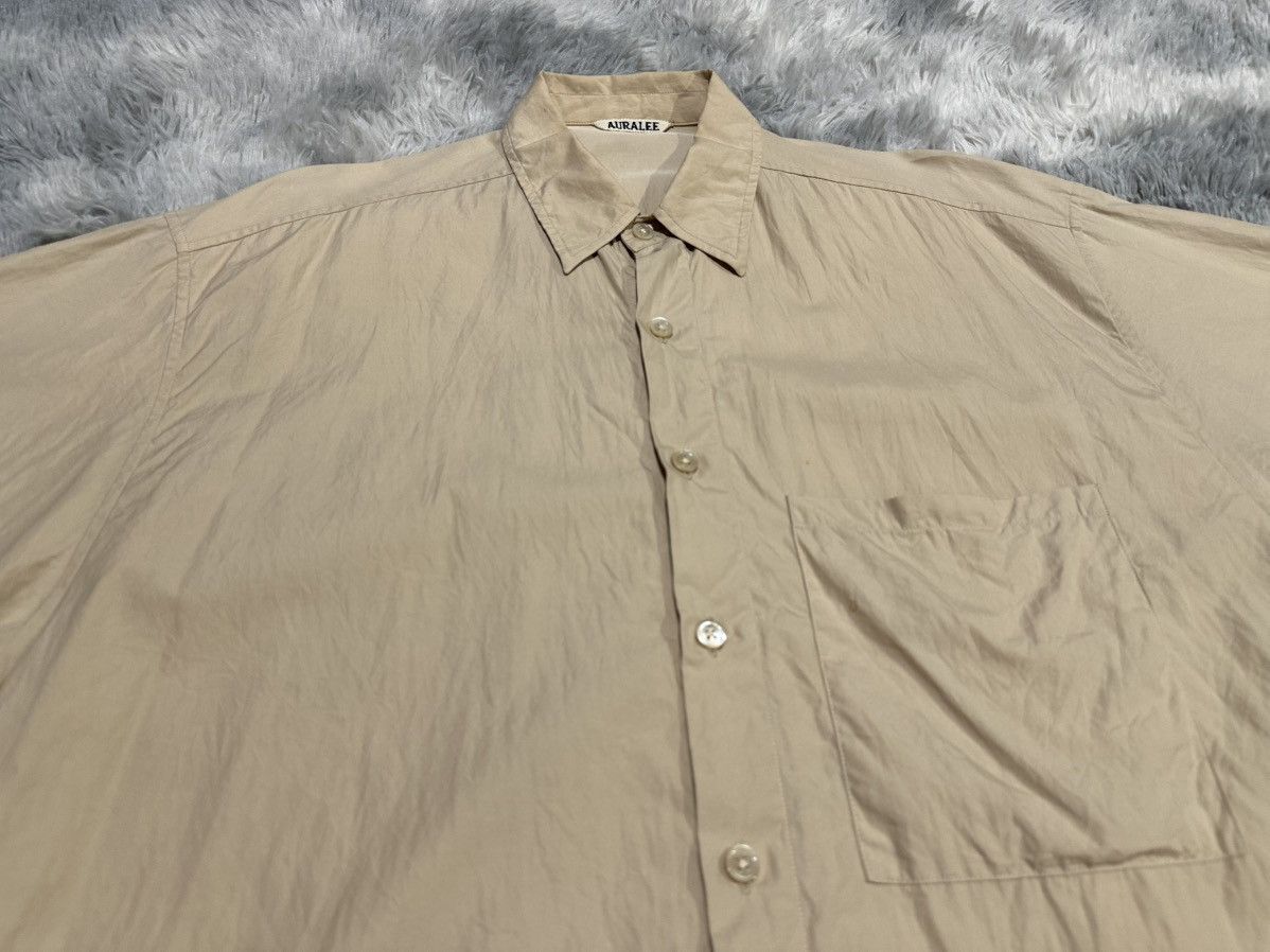 Auralee 🔥Auralee Button Up Shirt Short Sleeve Size US XL / EU 56 / 4 - 4 Thumbnail
