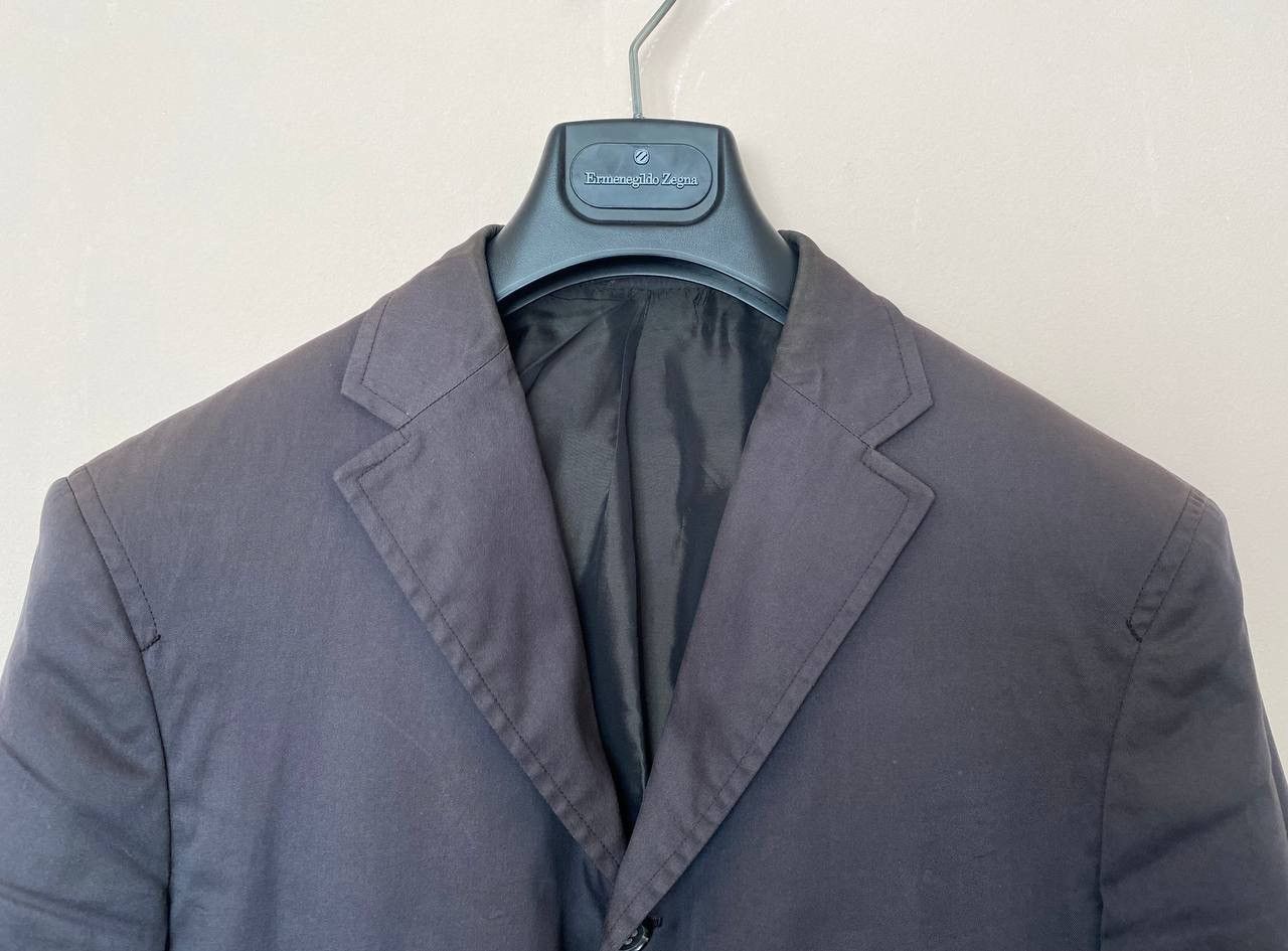 Jil Sander × Raf Simons Rare Jil Sander AW10 raw hem edge blazer jacket Size 48R - 5 Thumbnail