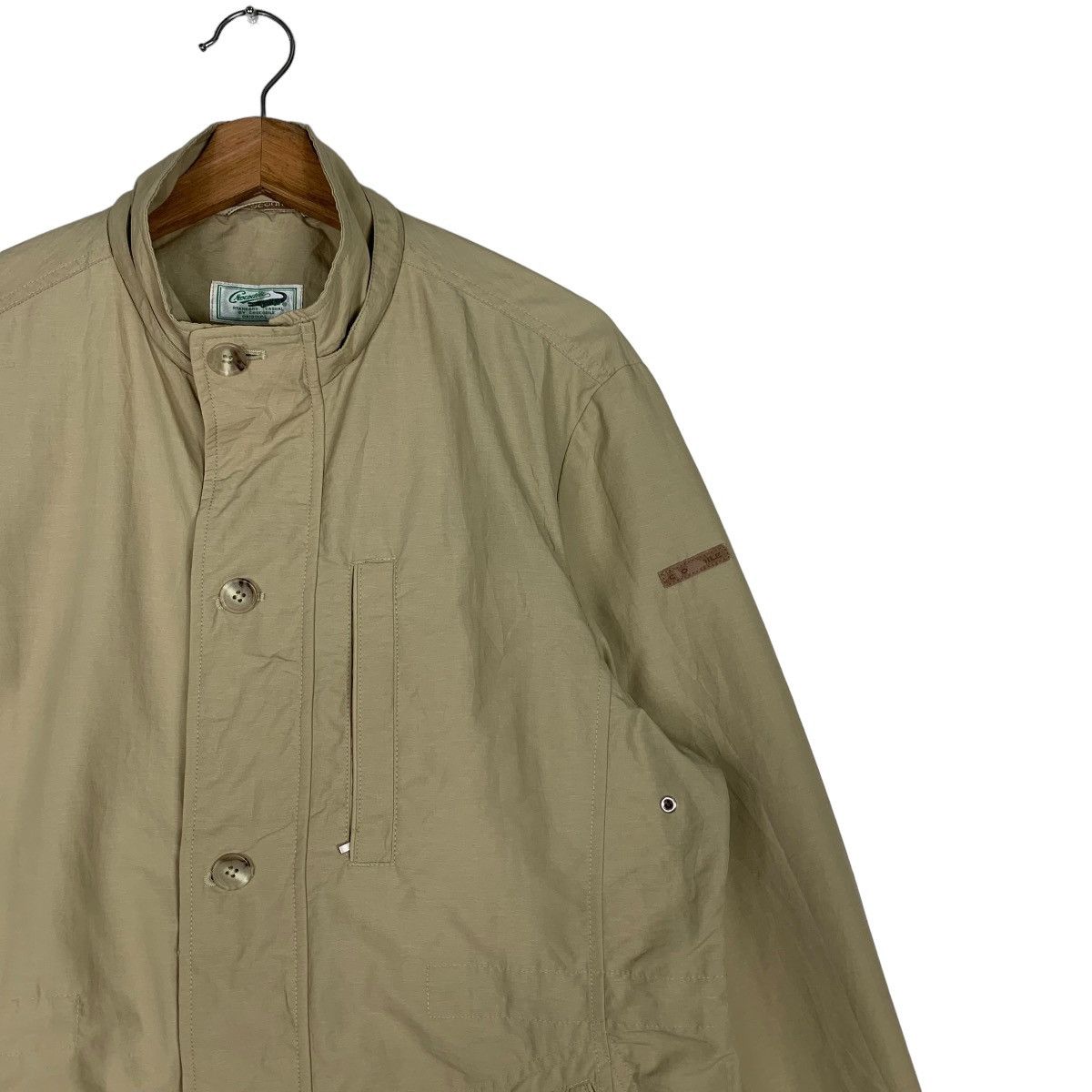 Japanese Brand CROCODILE Zipper Button Casual Jacket #0872-C39 Size US M / EU 48-50 / 2 - 5 Thumbnail