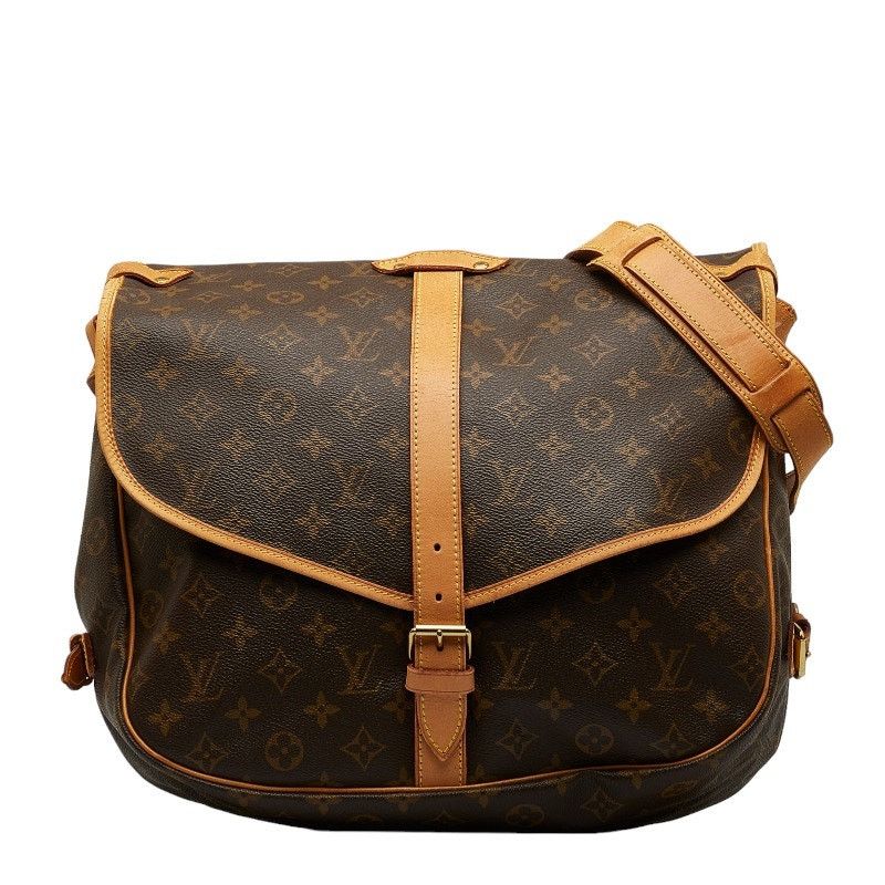 Louis Vuitton Louis Vuitton Monogram Saumur 35 Crossbody Bag M42254 Size ONE SIZE - 1 Thumbnail