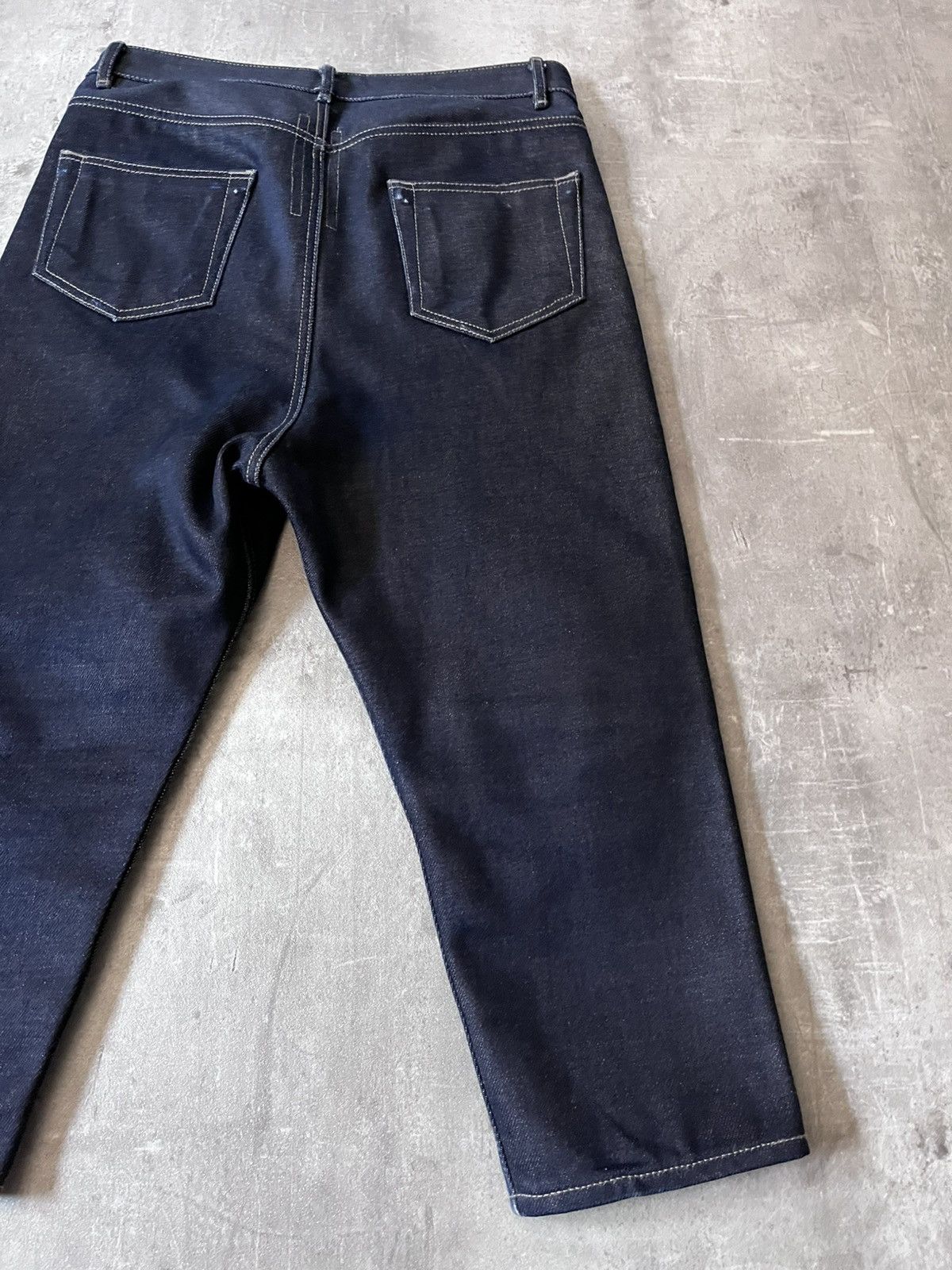 Rick Owens Rick Owens F/W 18 Sisyphus selvedge denim jeans navy Size US 31 - 12 Thumbnail