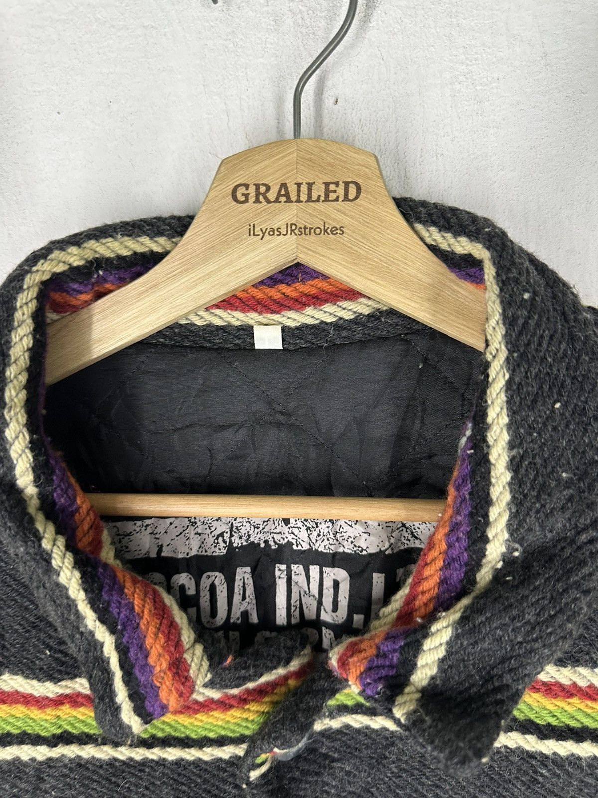 Vintage Vintage Trade Mark Cocoa Ind.LTD Wool Jacket Size US L / EU 52-54 / 3 - 13 Thumbnail