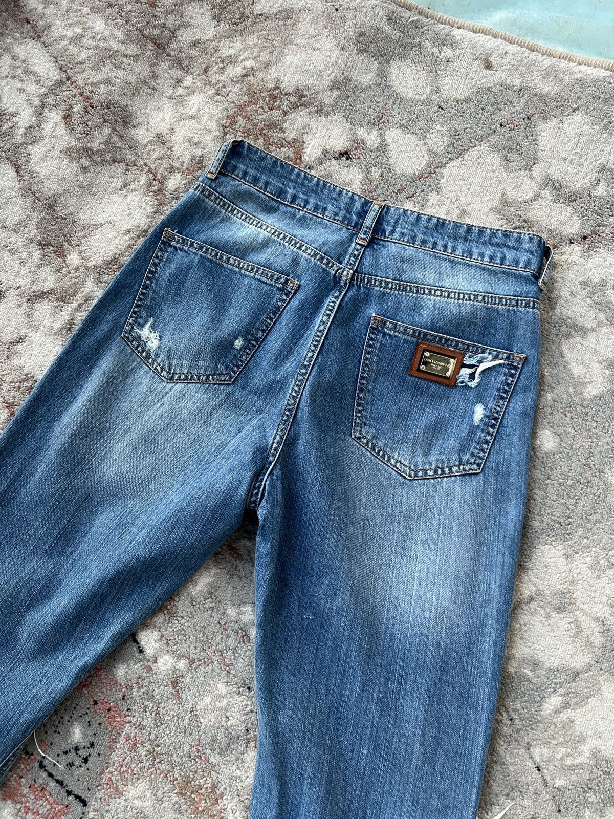 Dolce & Gabbana Dolce & Gabbana Denim Jeans Size 26" / US 2 / IT 38 - 8 Thumbnail