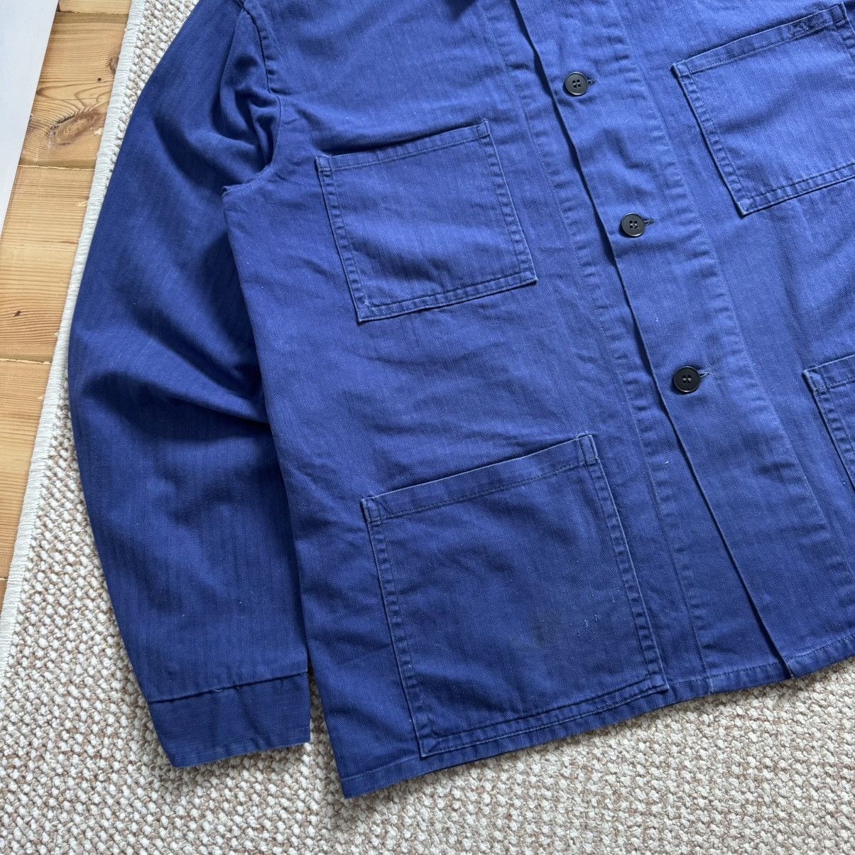 Le Laboureur Sun faded french hbt vintage works sanfor jacket Size US L / EU 52-54 / 3 - 5 Thumbnail