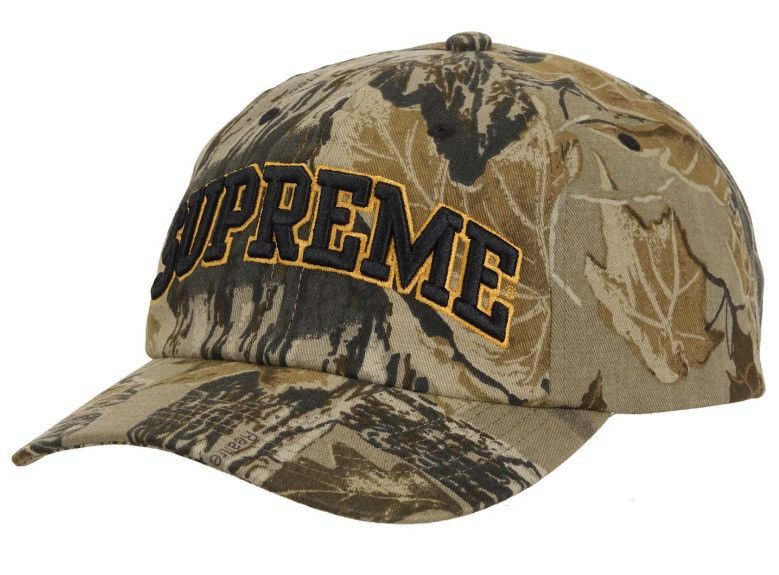 Pre-owned Supreme Difference 6 Panel Hat Timber Camo In Realtree