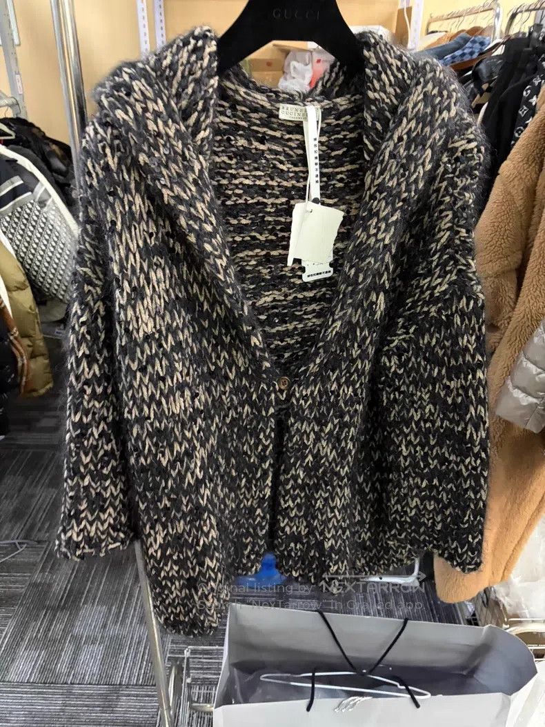 Brunello Cucinelli Brunello Cucinelli Heavy-duty cardigan Size S / US 4 / IT 40 - 1 Thumbnail