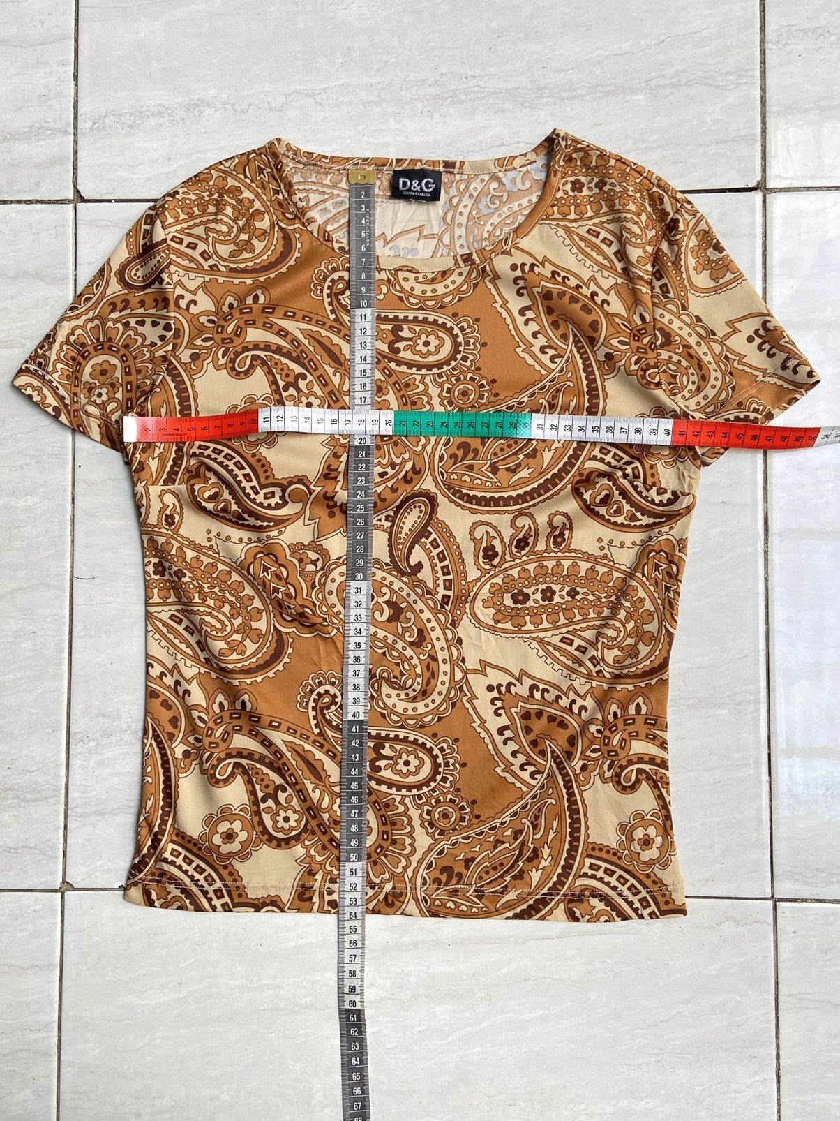 Dolce & Gabbana Dolce & Gabbana Motive T-shirt Size US XS / EU 42 / 0 - 7 Thumbnail