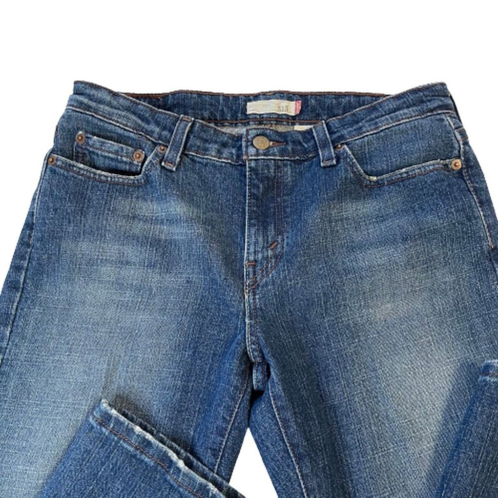Levi's LEVI'S Women's Boot Cut 515 Medium Wash Jeans, 10S Size 32" / US 10 / IT 46 - 4 Thumbnail