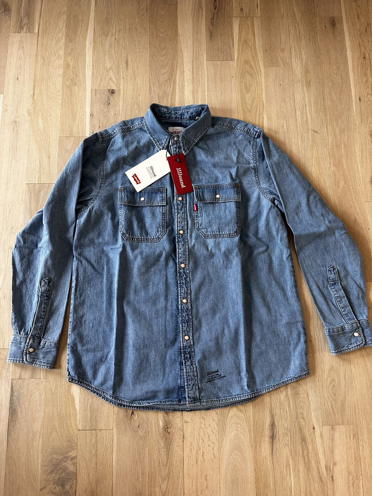 JJJJound × Levi's Jjjjound X Levi’s western denim shirt Size US M / EU 48-50 / 2 - 2 Thumbnail