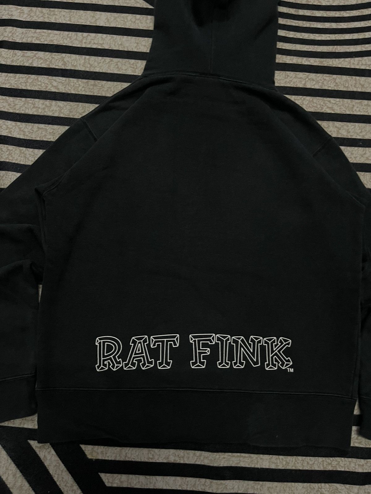 Band Tees 2000s RAT FINK BIG PRINT HOODIE Size US M / EU 48-50 / 2 - 11 Thumbnail