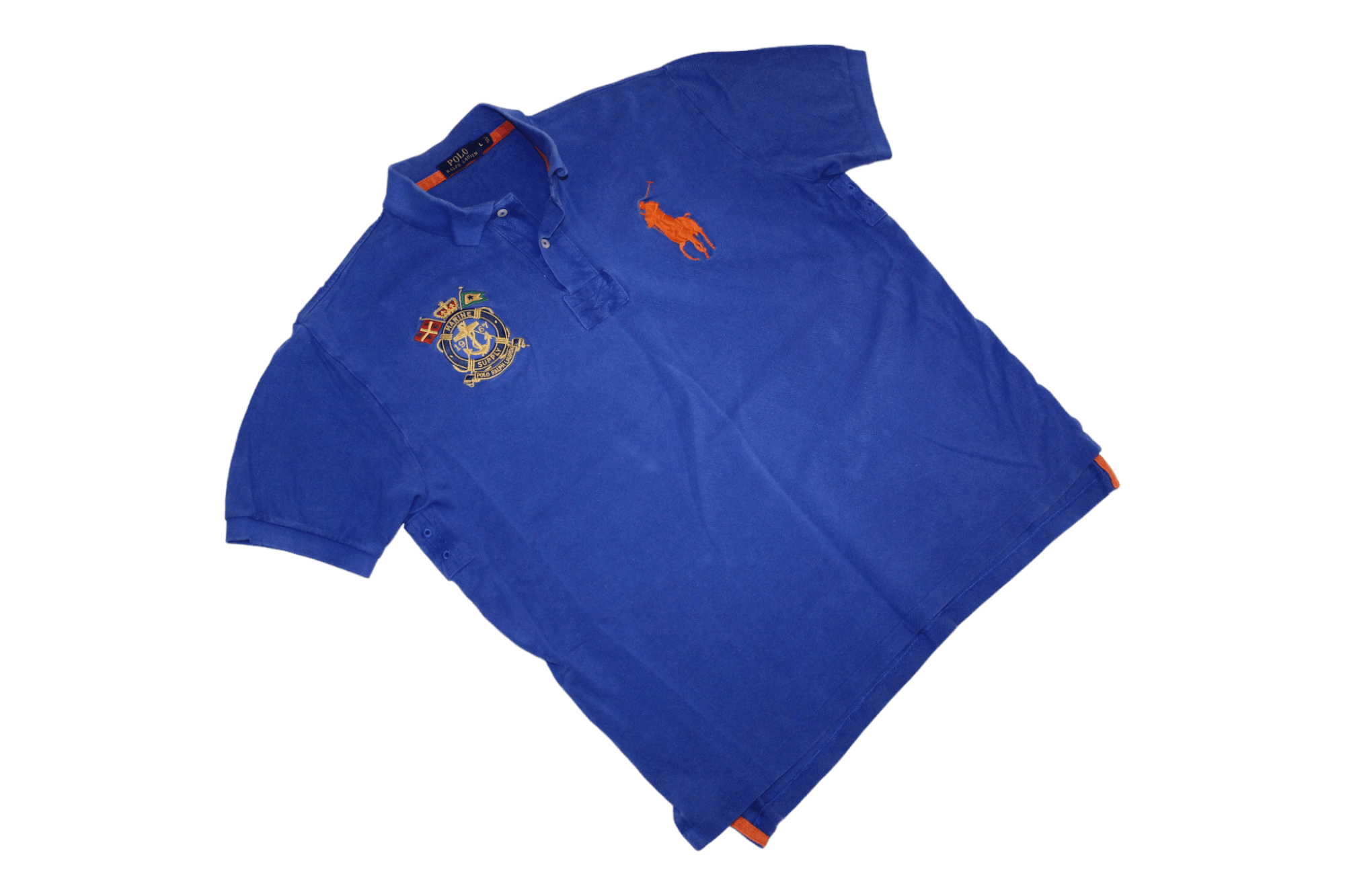 Polo Ralph Lauren Polo Ralph Lauren Marine Supply 1967 Big Pony Polo Shirt Size US L / EU 52-54 / 3 - 3 Thumbnail