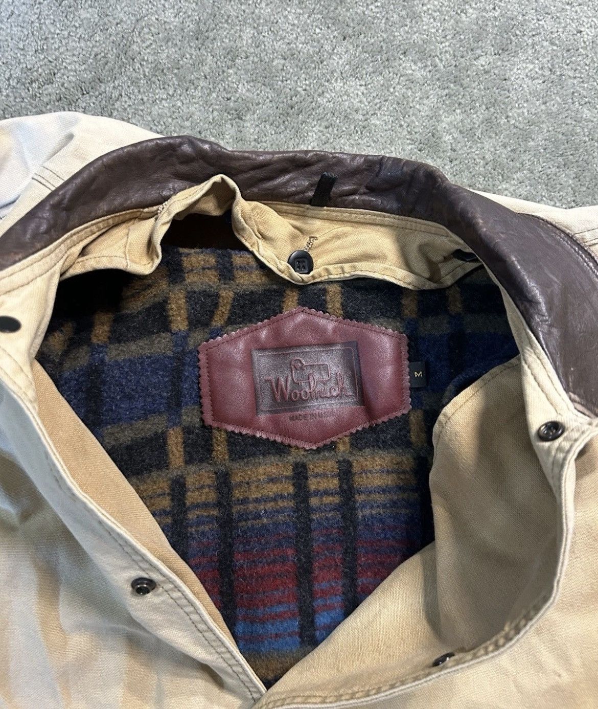 Woolrich Woolen Mills Vintage Woolrich Canvas Barn Coat Size US M / EU 48-50 / 2 - 4 Thumbnail