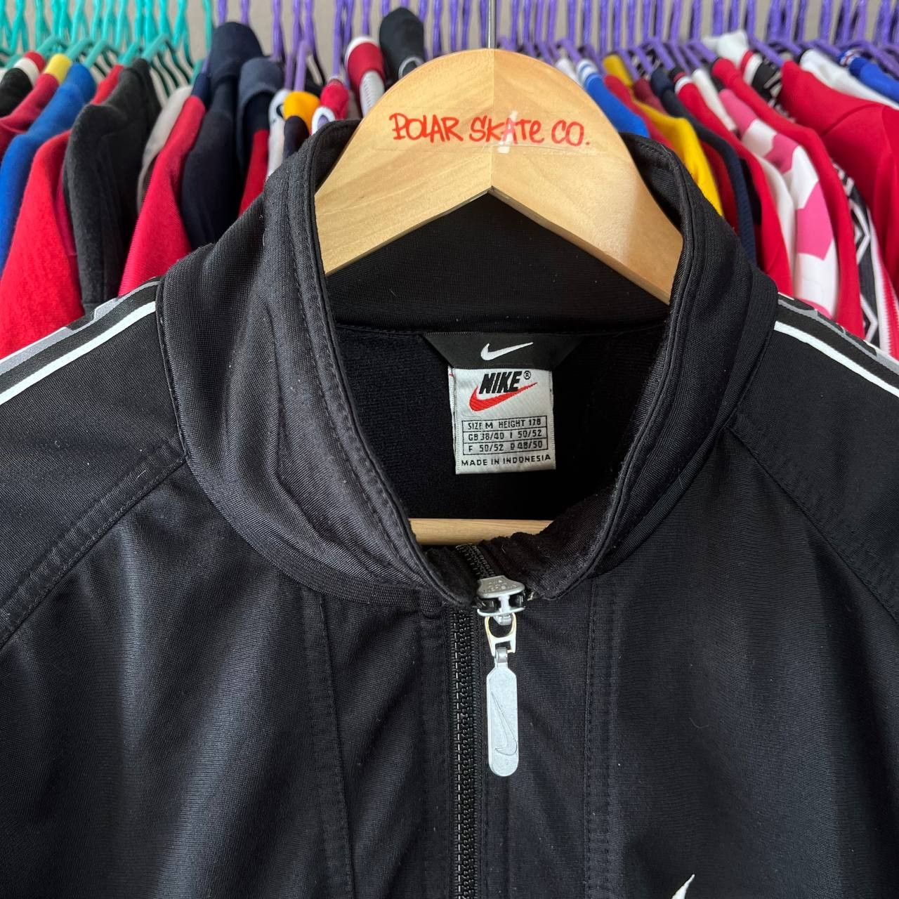 Nike Vintage 90s Nike USA Track Jacket Activewear Sportswear Size US M / EU 48-50 / 2 - 14 Thumbnail