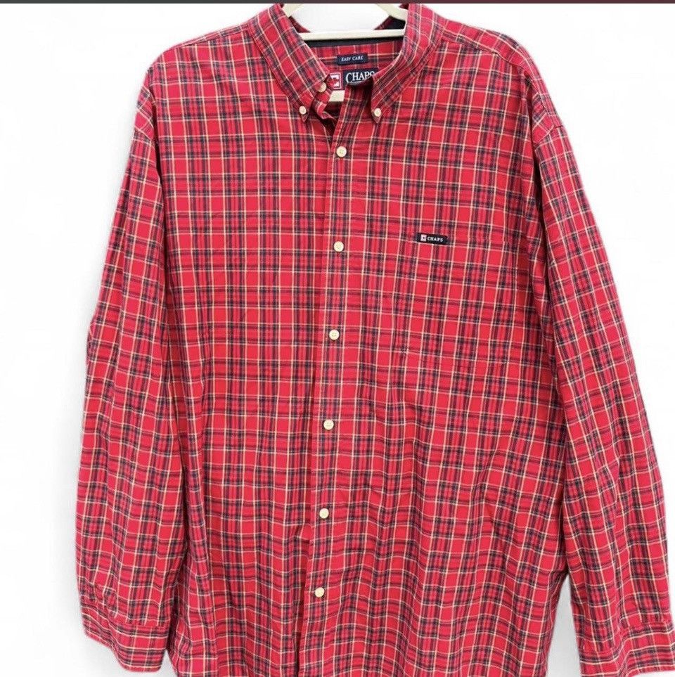Chaps Y2K Chaps and Dover Lot Of 2 Plaid Button-Down Shirt XXL Size US XXL / EU 58 / 5 - 5 Thumbnail