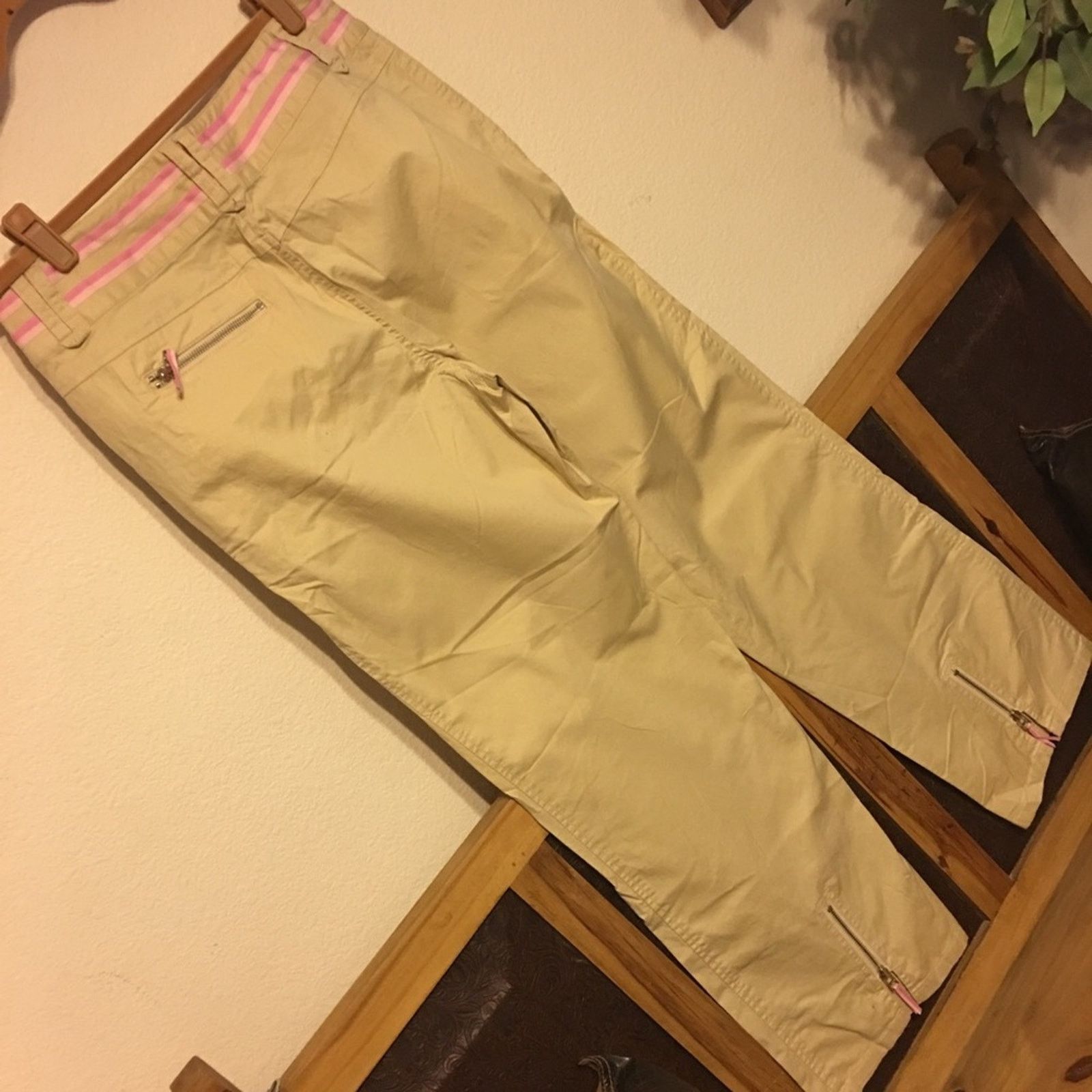 Other Metro style lightweight casual pants zipper detail Size 34" / US 12 / IT 48 - 5 Thumbnail
