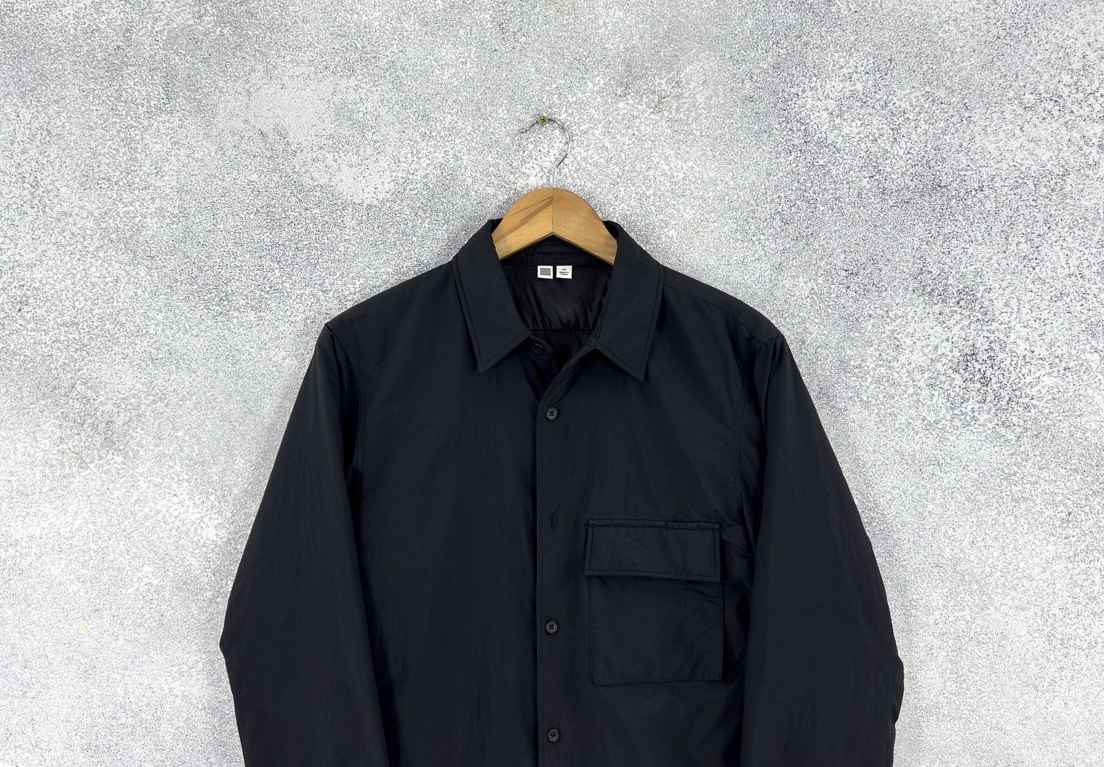 Uniqlo Uniqlo Down Puffer Black Tech Wear Shirt Jacket Size US XS / EU 42 / 0 - 2 Thumbnail